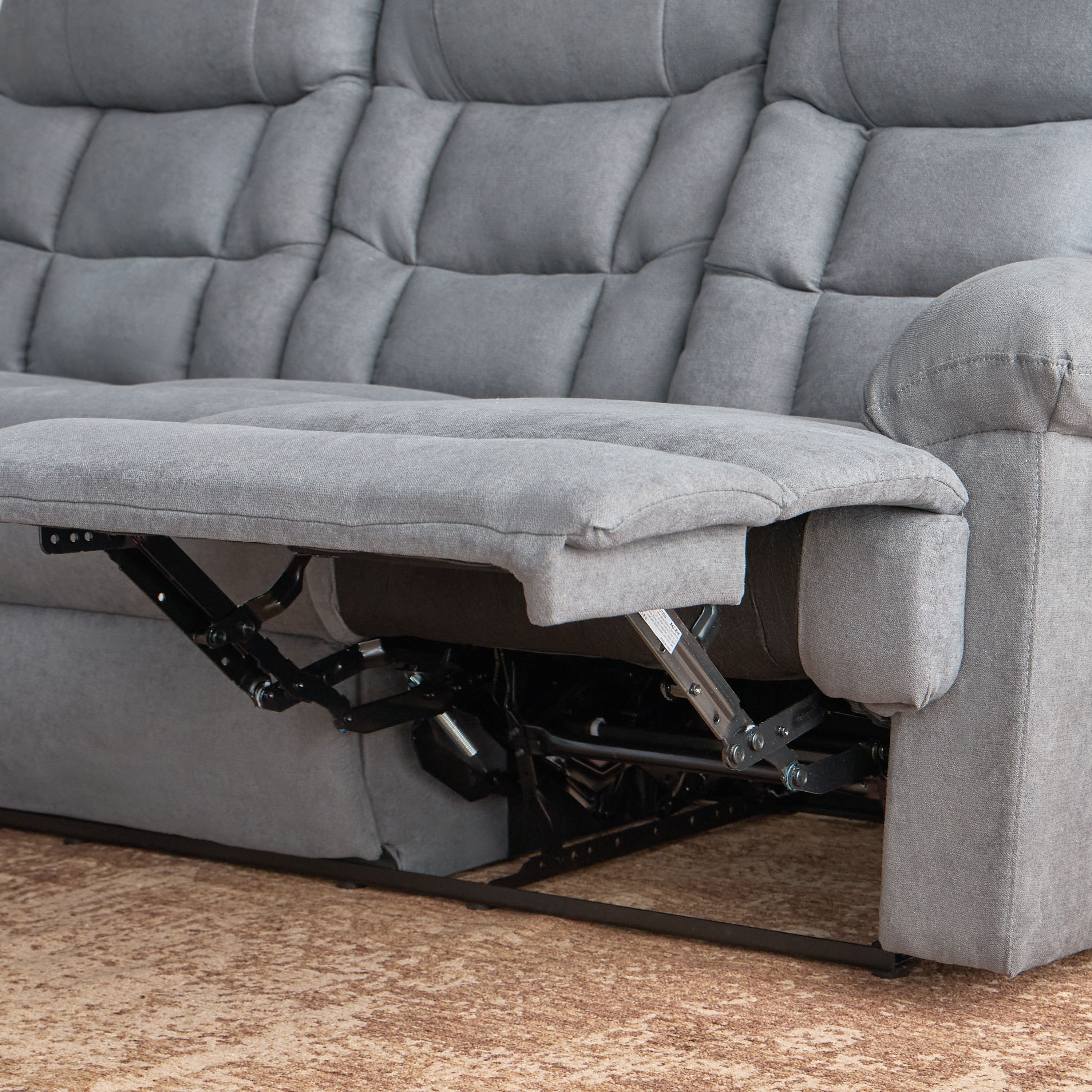 كنبة استرخاء قماش 3 مقاعد - ماكس-furniture-sofaandseating-recliners-image-8