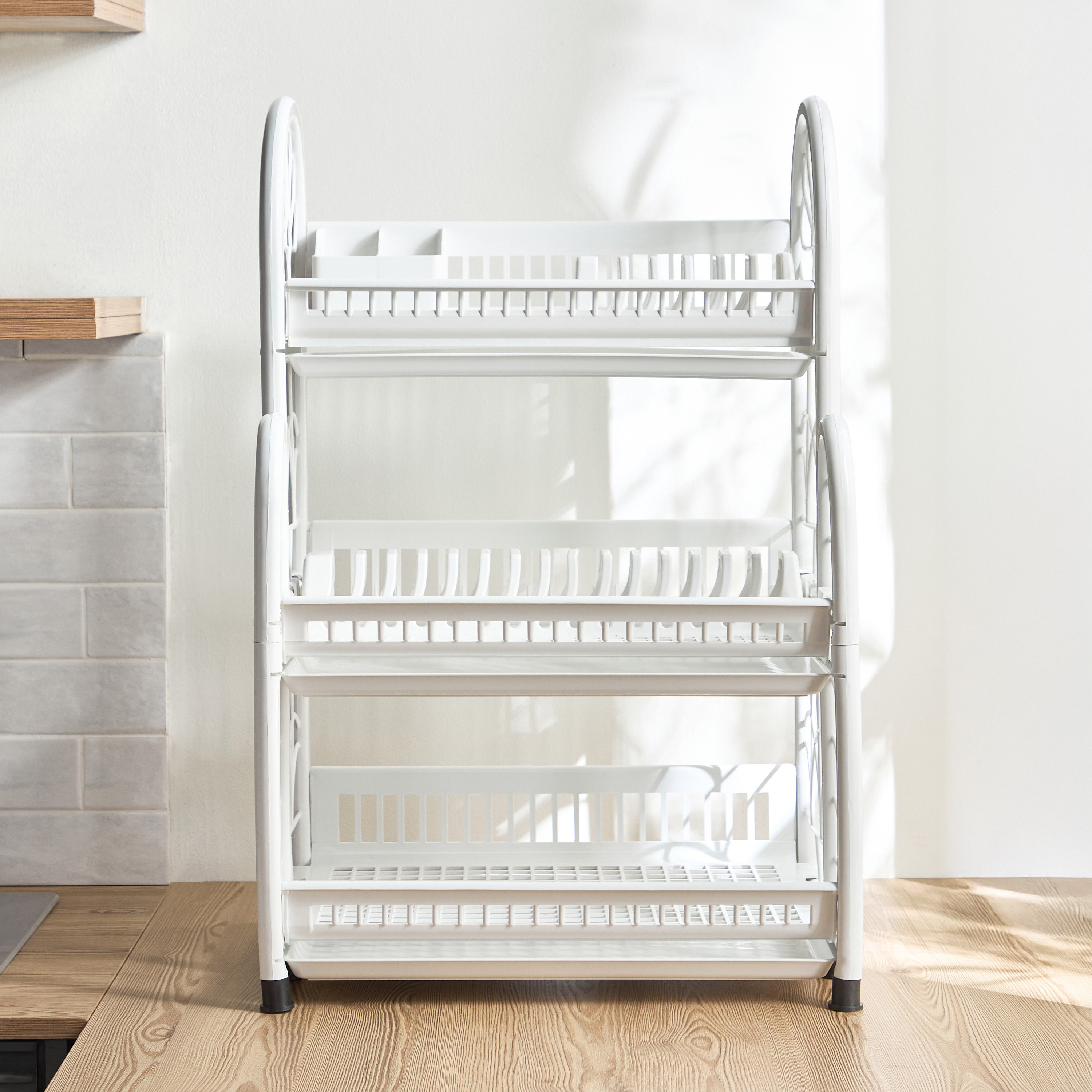 Colosseum 3-Tier Dish Rack-household-kitchen-dishwashingandaccessories-dishracks-image-2
