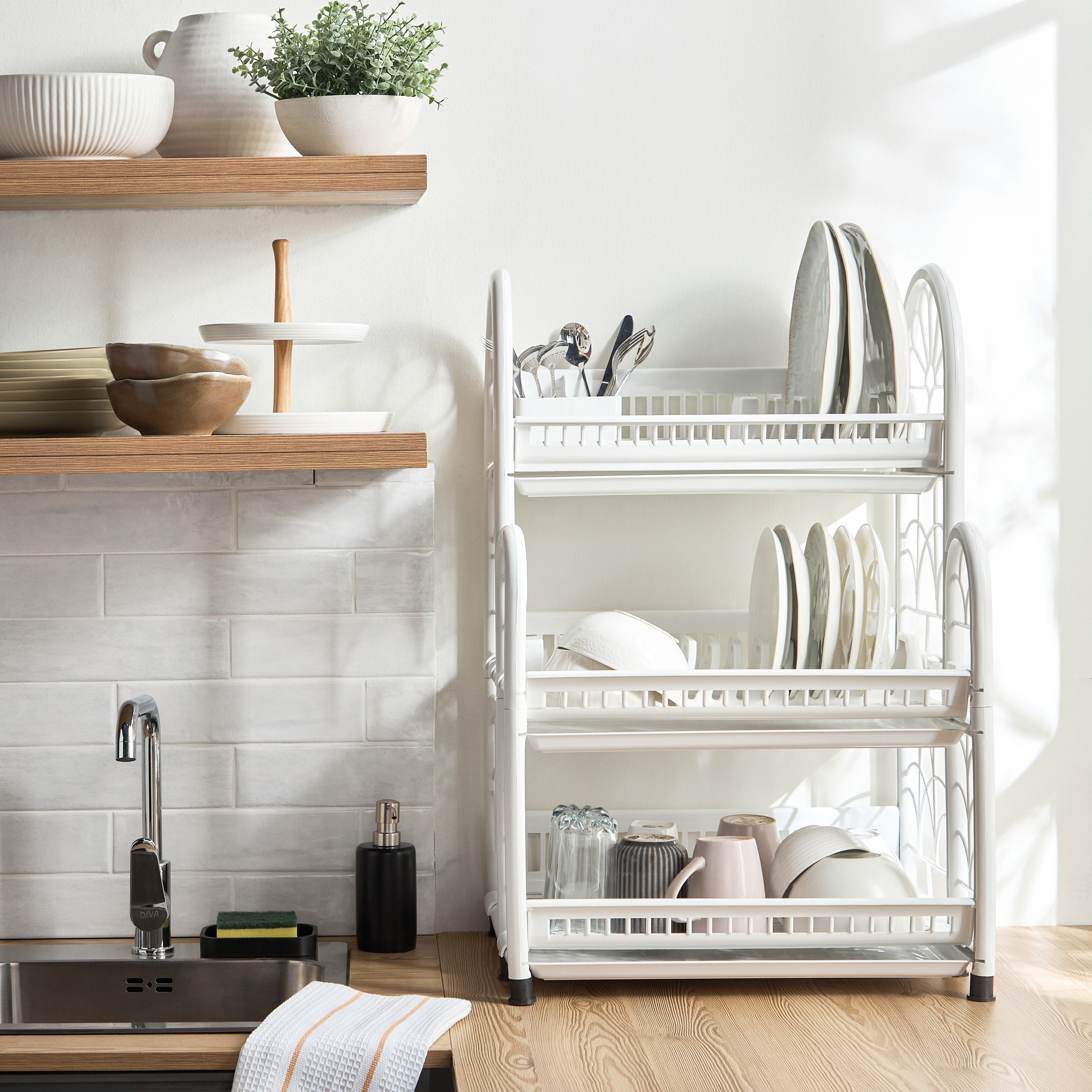 Colosseum 3-Tier Dish Rack-household-kitchen-dishwashingandaccessories-dishracks-image-6