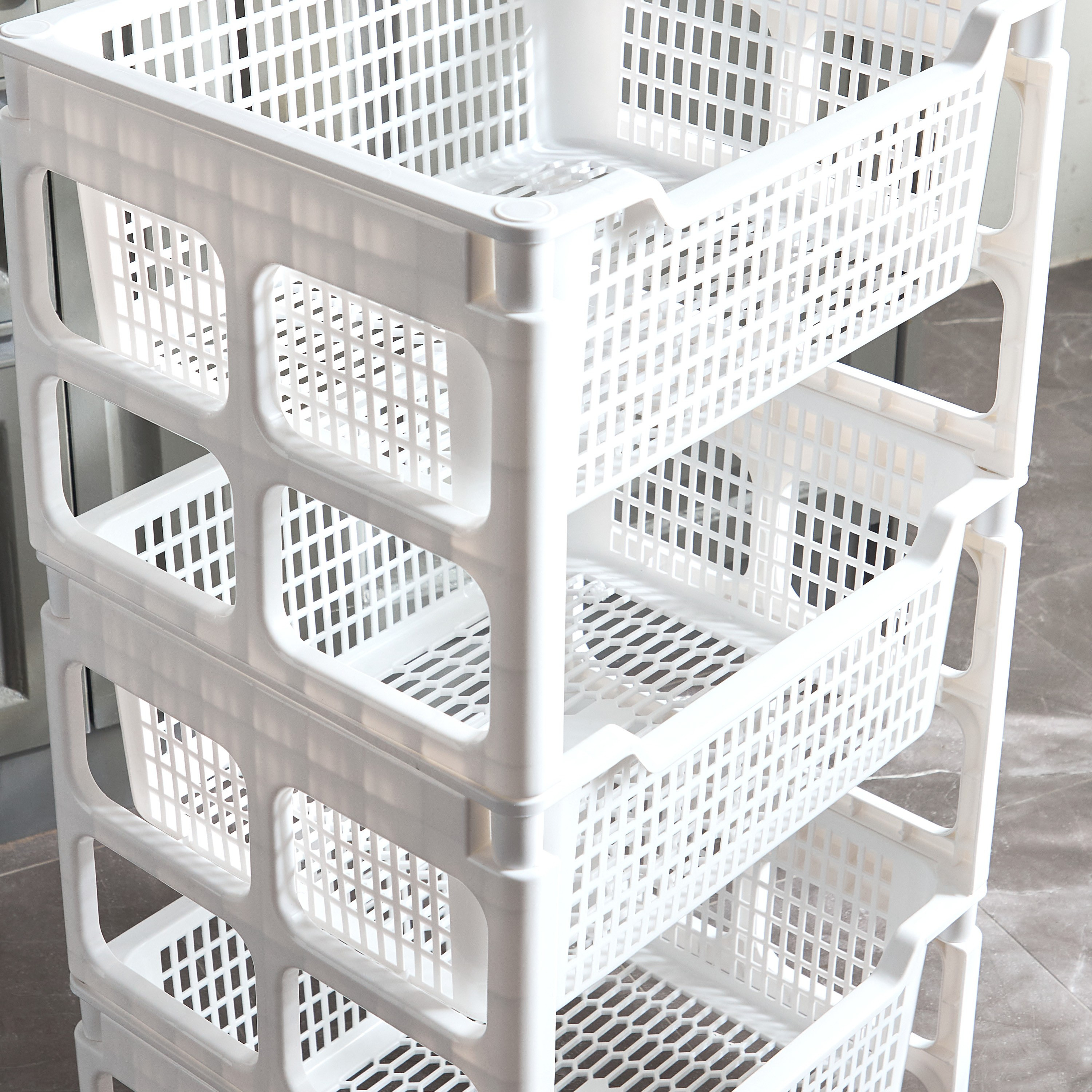 Snowy 3-Tier Kitchen Trolley-household-kitchen-kitchenorganising-kitchentrolleys-image-3