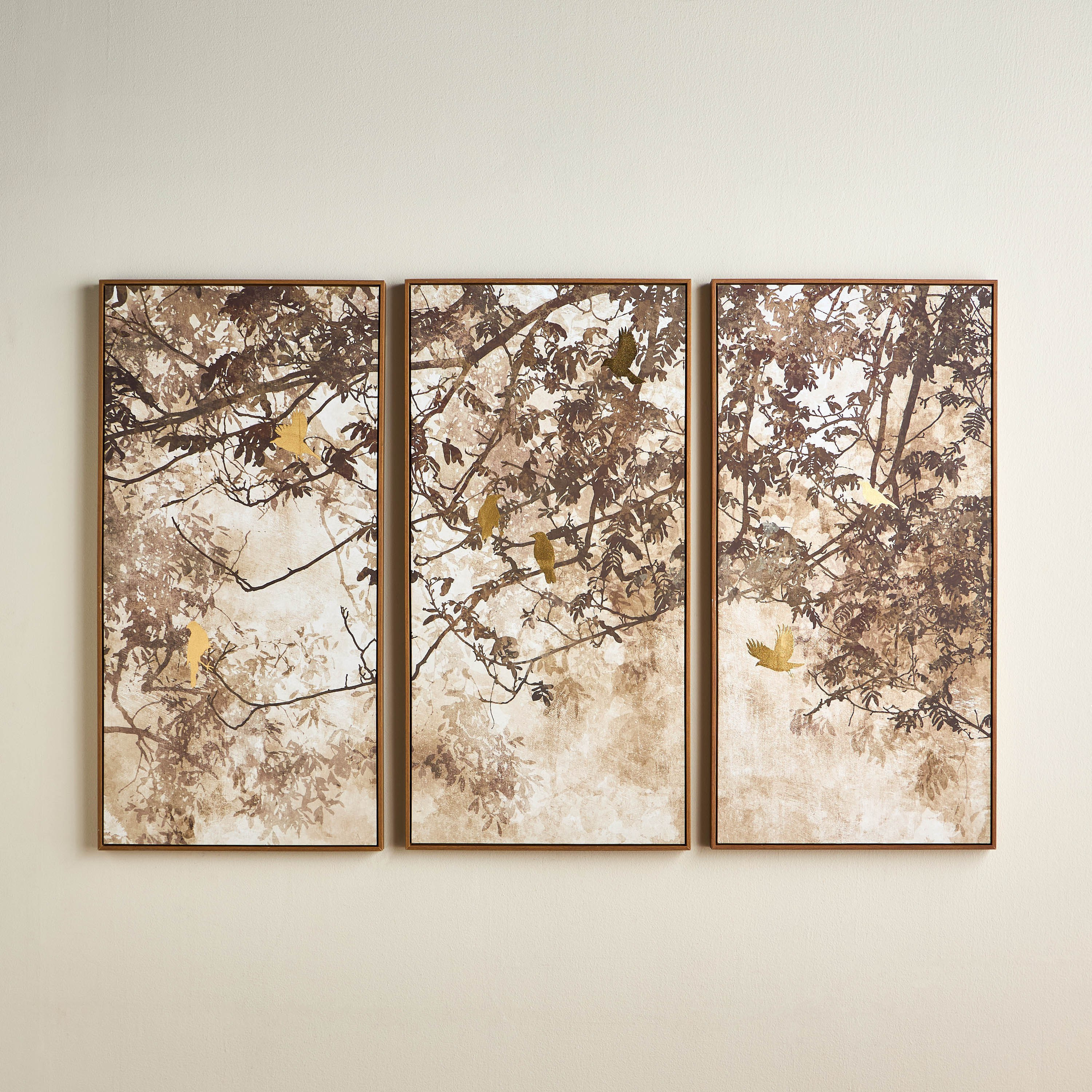 Yumak 3-Piece Framed Canvas Wall Art Set - 180x120 cm-household-walldecorandmirrors-wallart-image-1