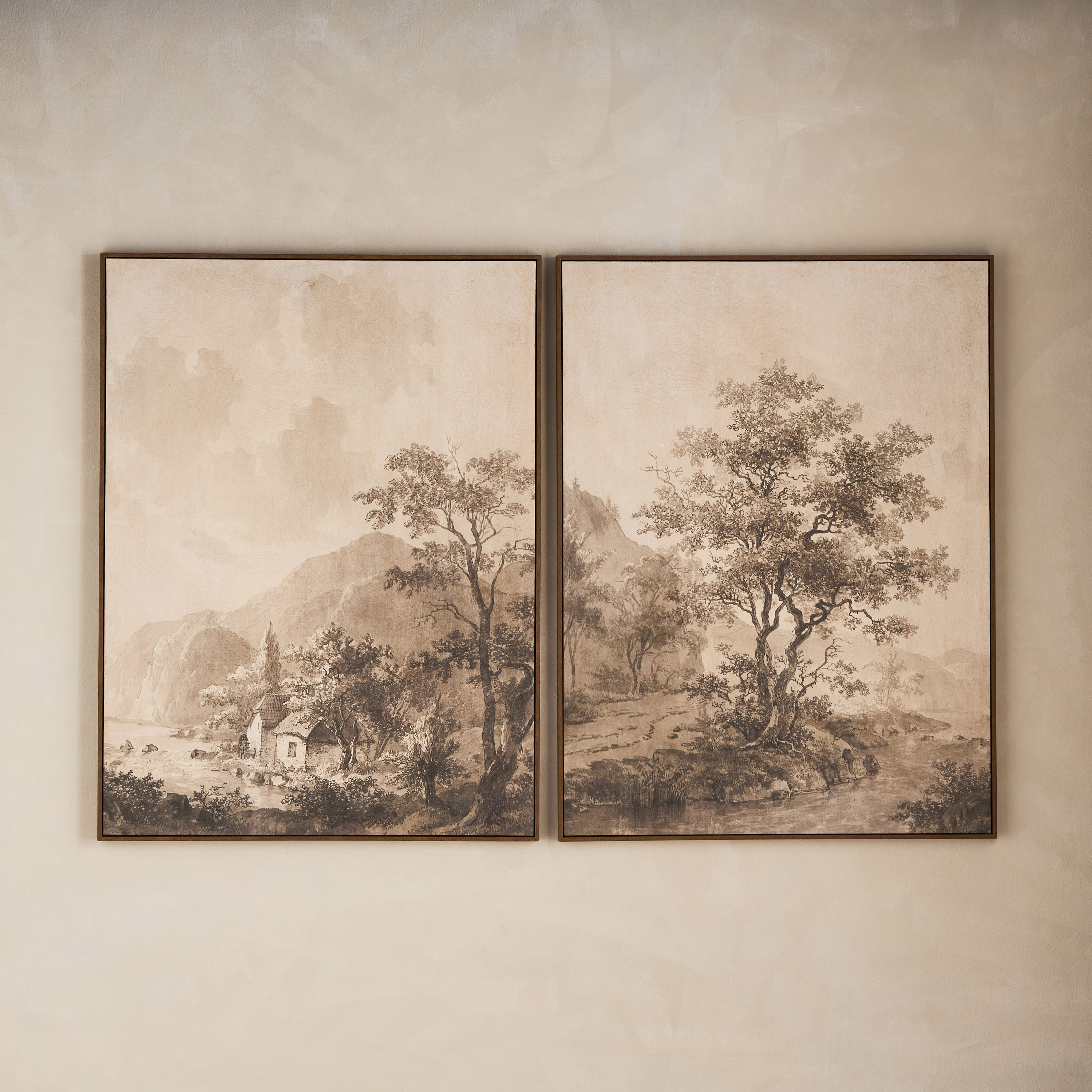 Espina 2-Piece Framed Canvas Wall Art Set - 180x120 cm-household-walldecorandmirrors-wallart-image-1