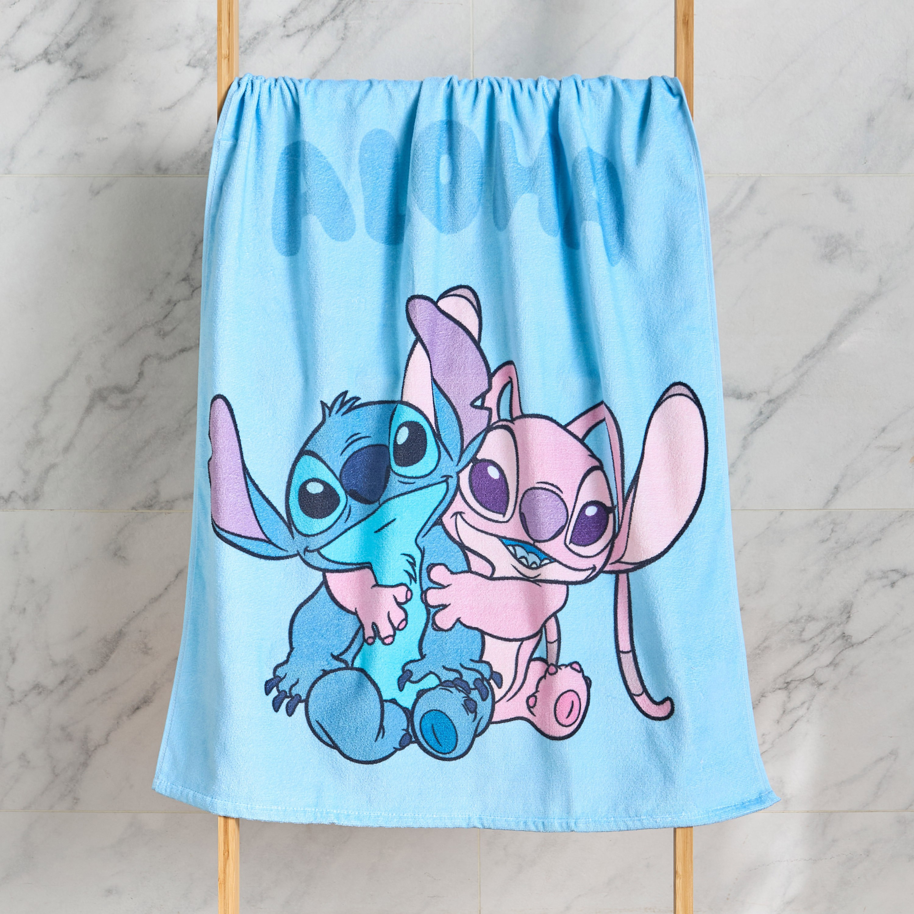 Lilo & Stitch Cotton Bath Towel - 70x140 cm-babyandkids-bathandstorage-bath-towels-image-1