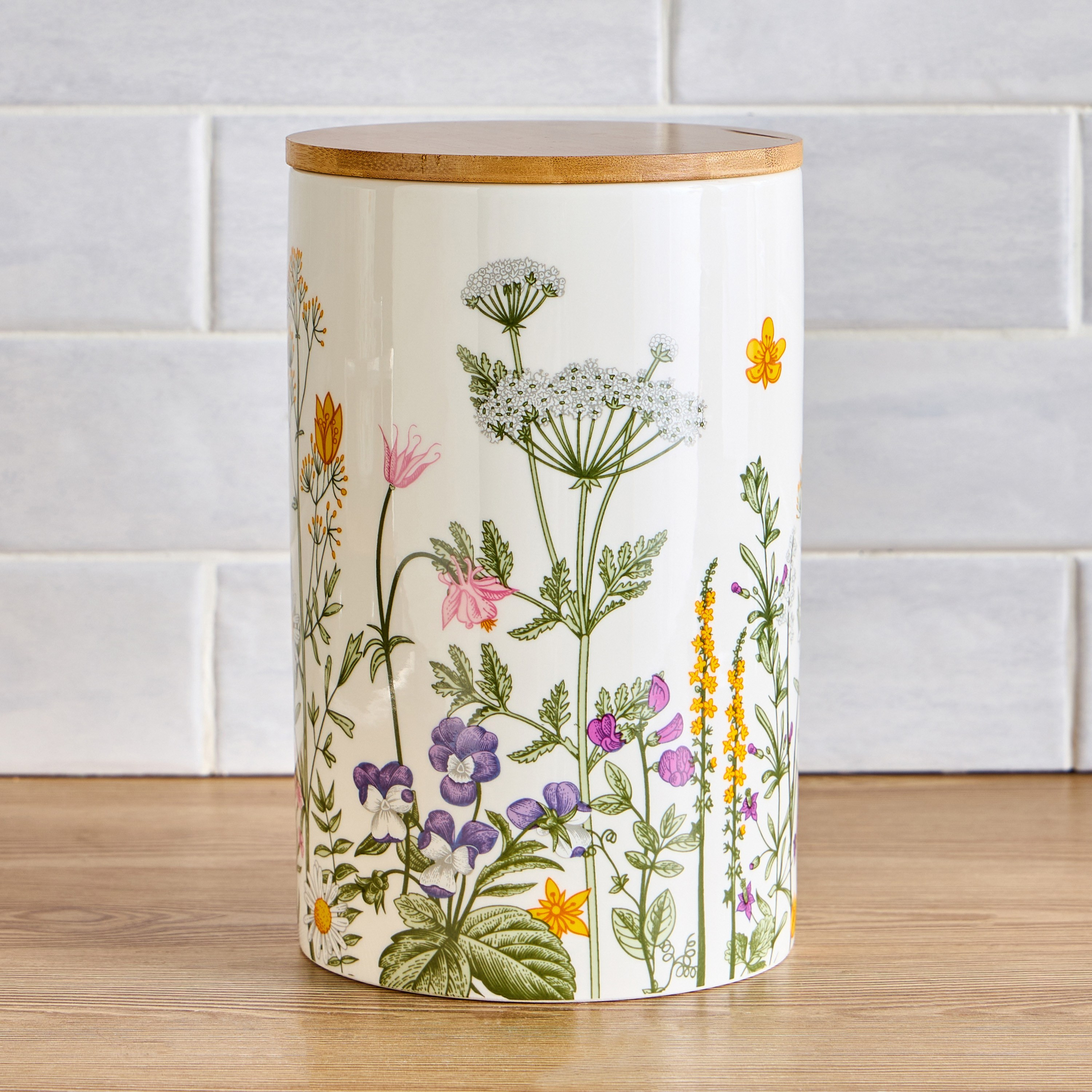 Garden Boho Canister - 3.2 L-household-kitchen-foodstorage-canistersandjars-image-1