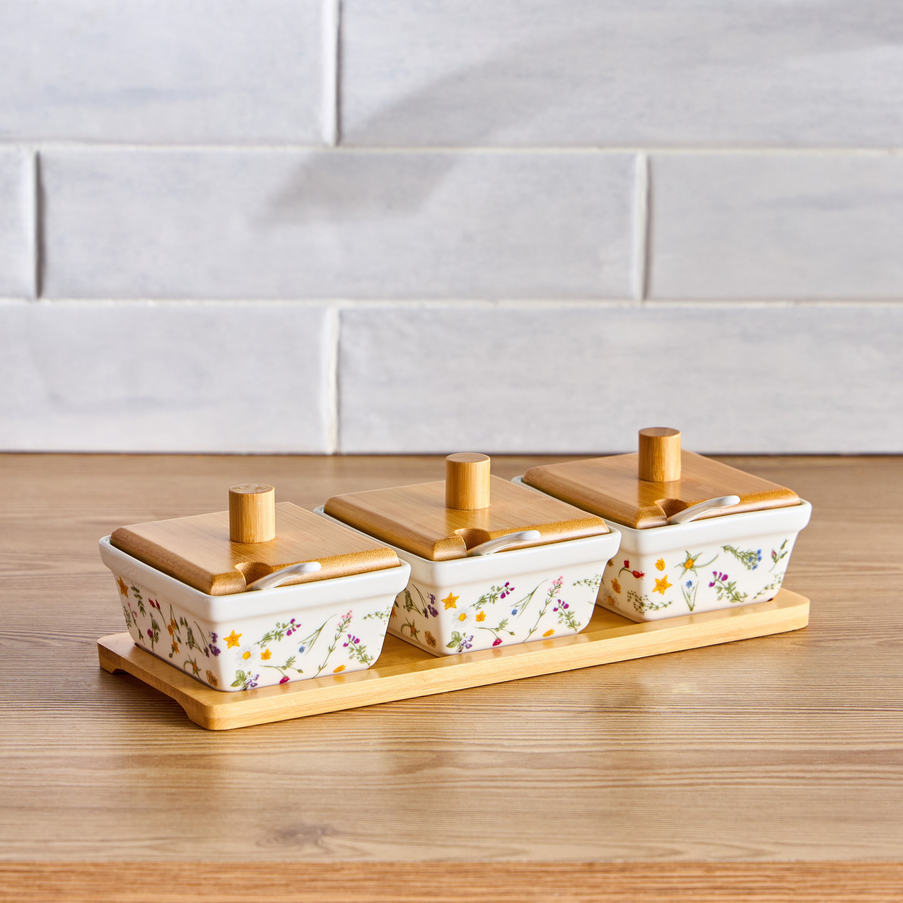 طقم علب 3 قطع - جاردن بوهو - 150 مل-household-kitchen-foodstorage-canistersandjars-image-1