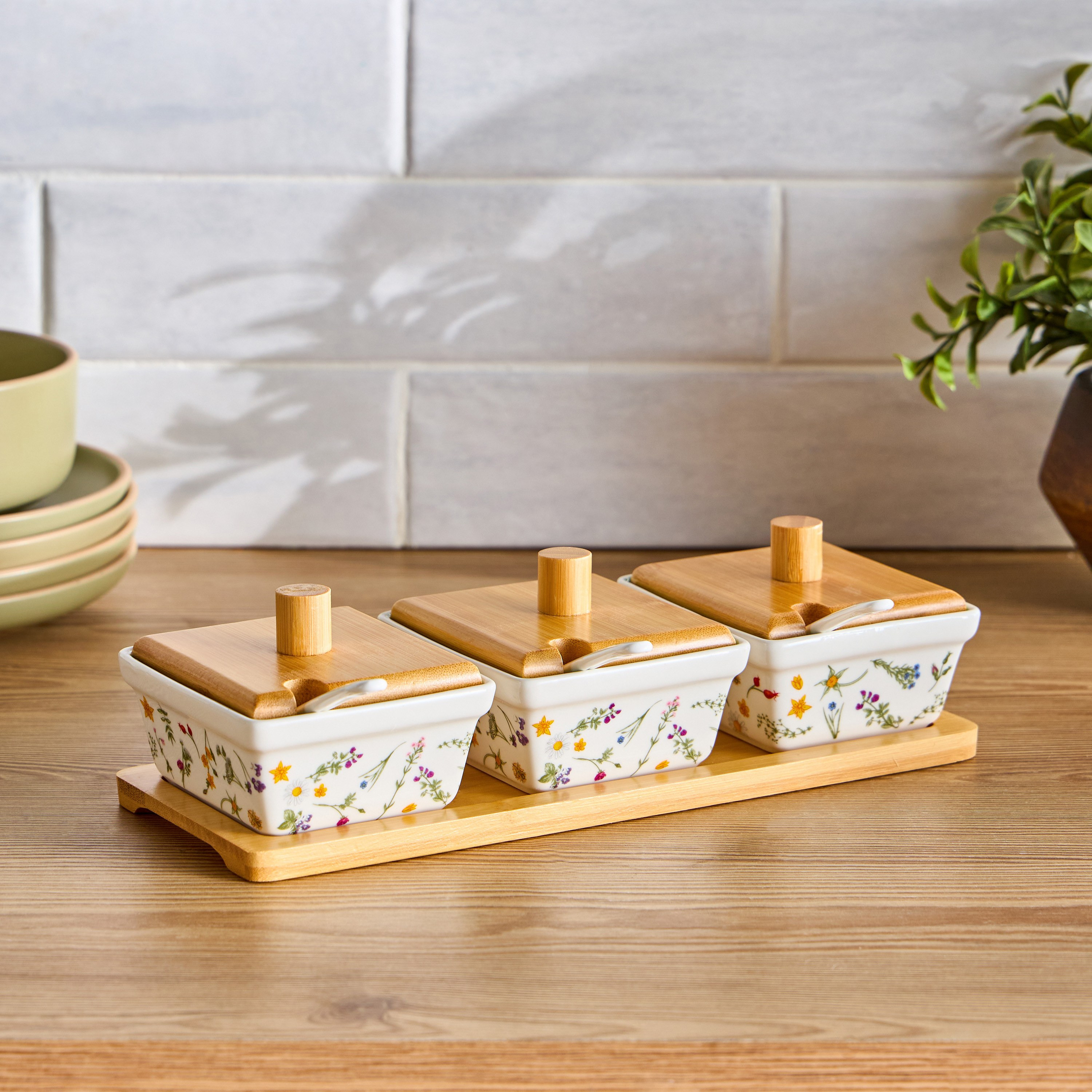 طقم علب 3 قطع - جاردن بوهو - 150 مل-household-kitchen-foodstorage-canistersandjars-image-3
