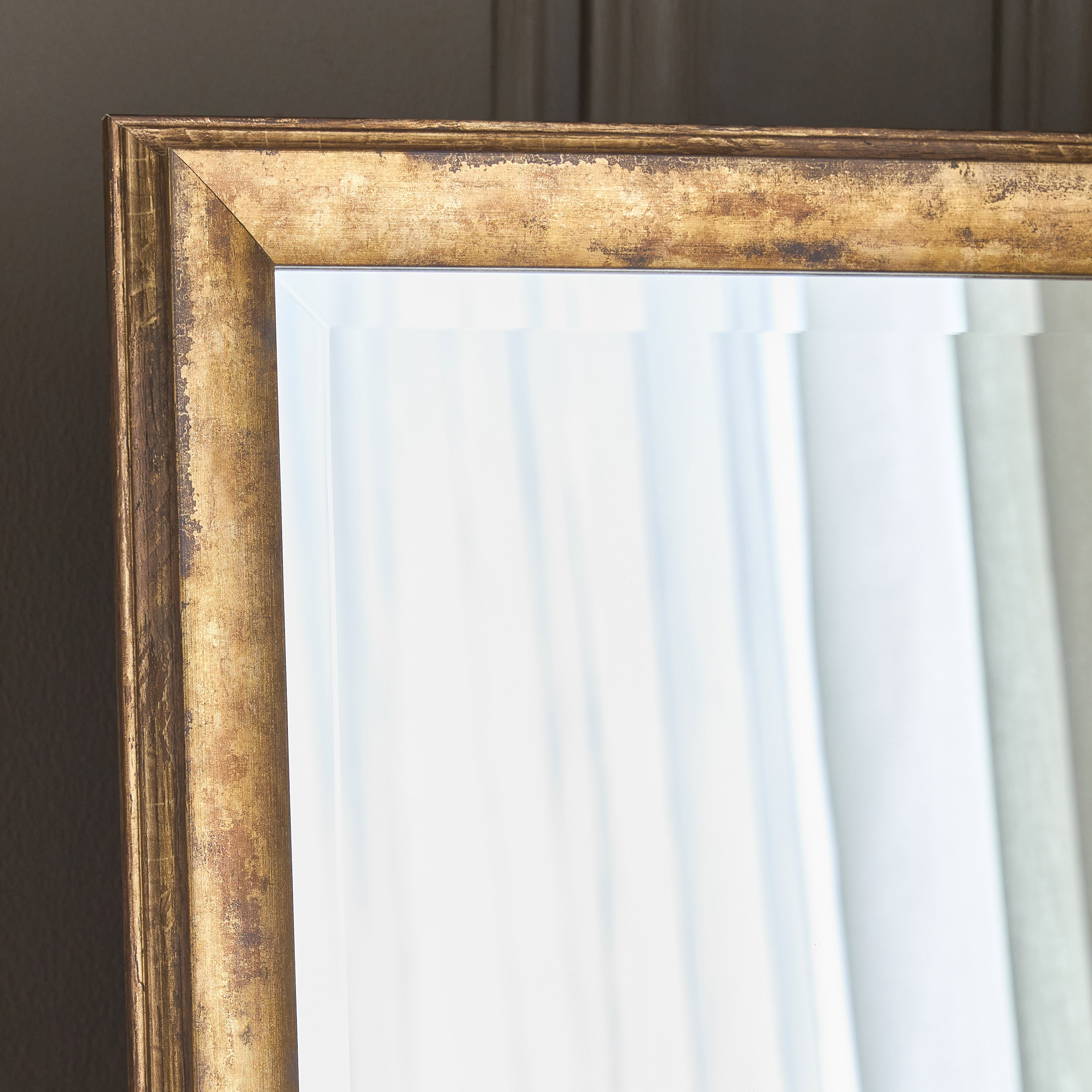 Ekko Bevelled Floor Mirror - 167x47 cm-household-walldecorandmirrors-mirrors-floormirrors-image-2