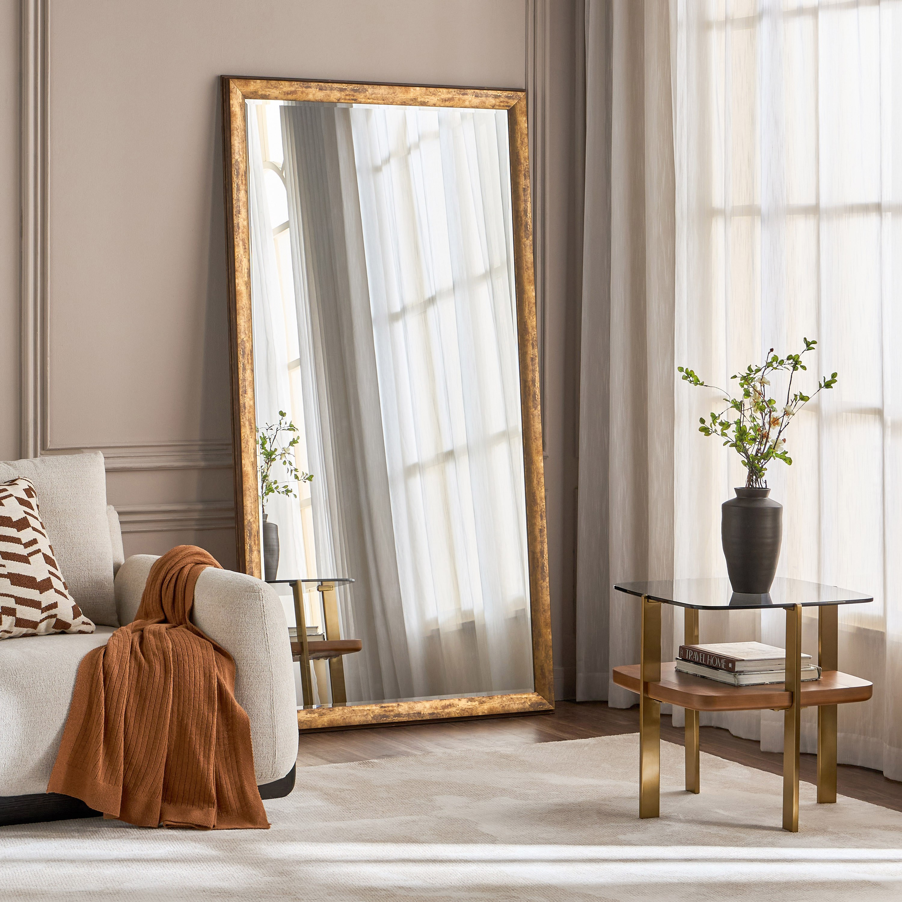 مرآة تسند على الحائط - إيكو - 192×102 سم-household-walldecorandmirrors-mirrors-floormirrors-image-1