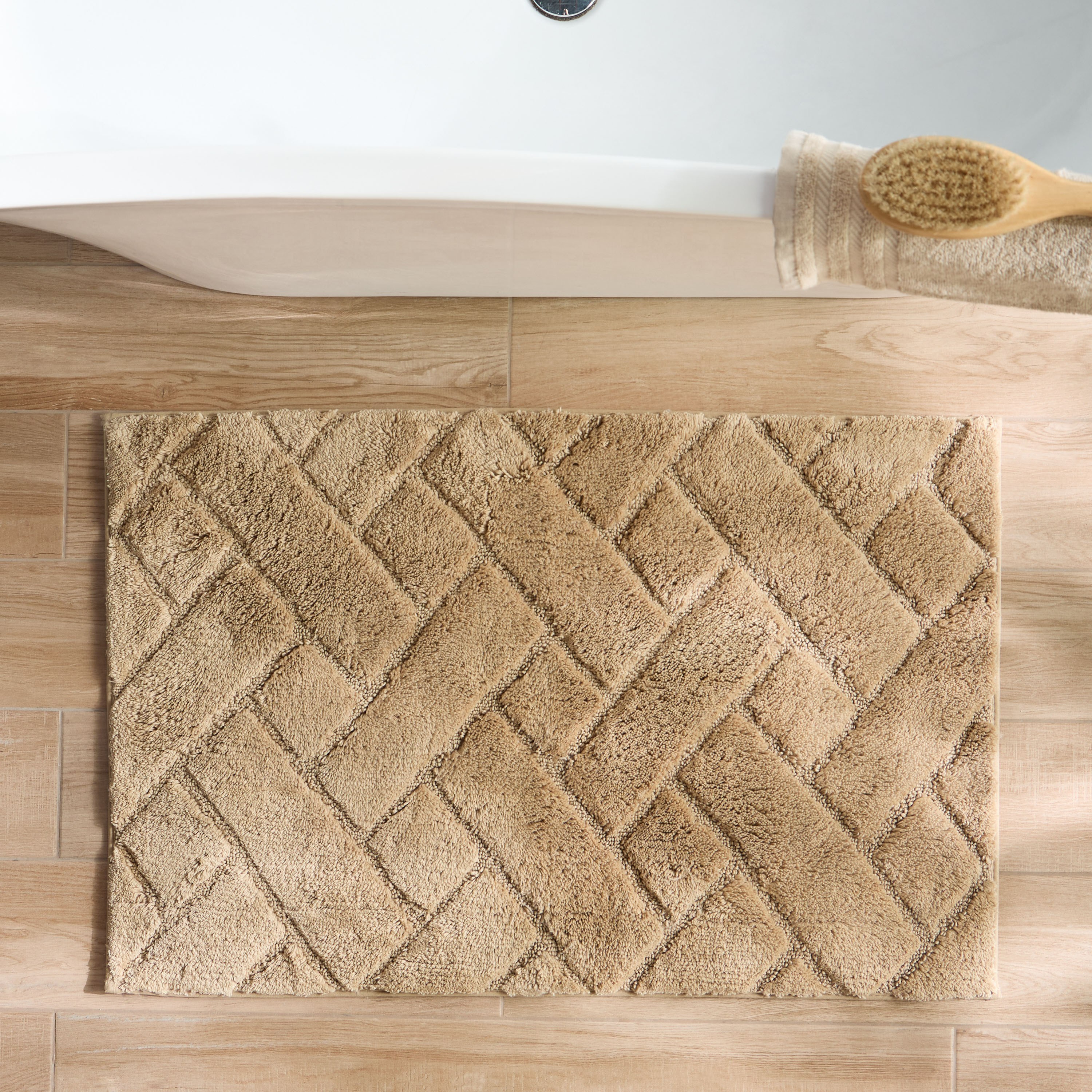 Baskey Bath Mat - 60x90 cm-household-bathandlaundry-bathlinen-bathmatsandtubmats-image-1