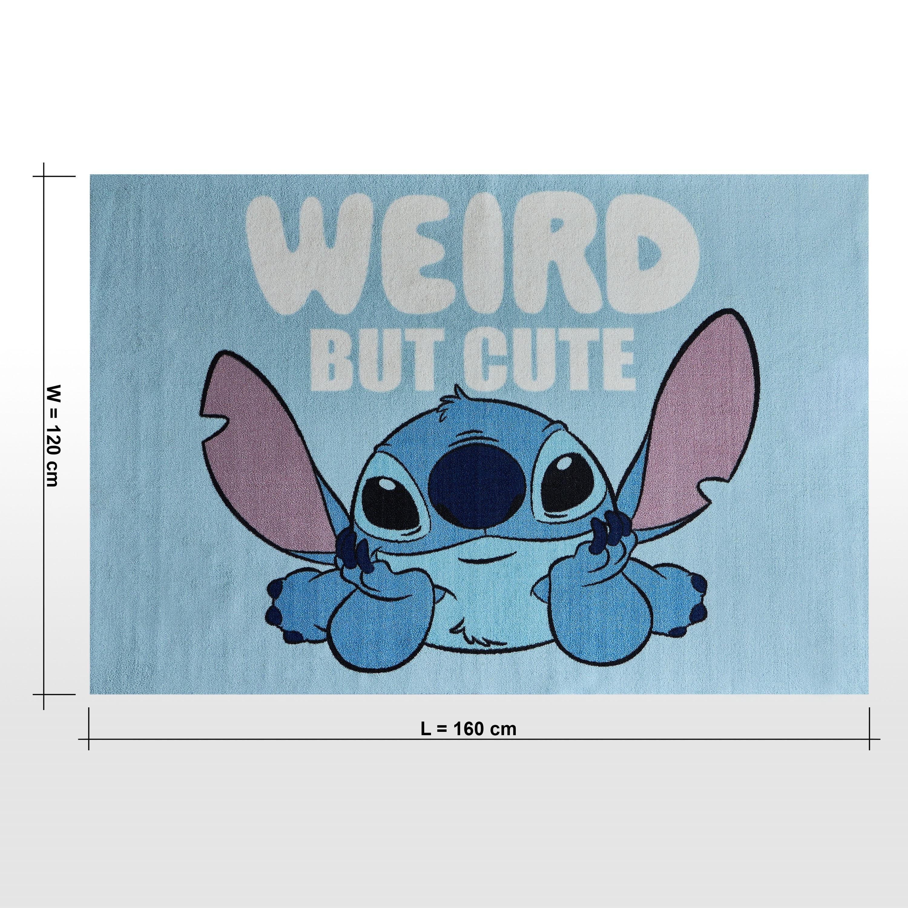 Lilo & Stitch Printed Rug - 120x160 cm-babyandkids-rugsandcarpets-rugs-image-5