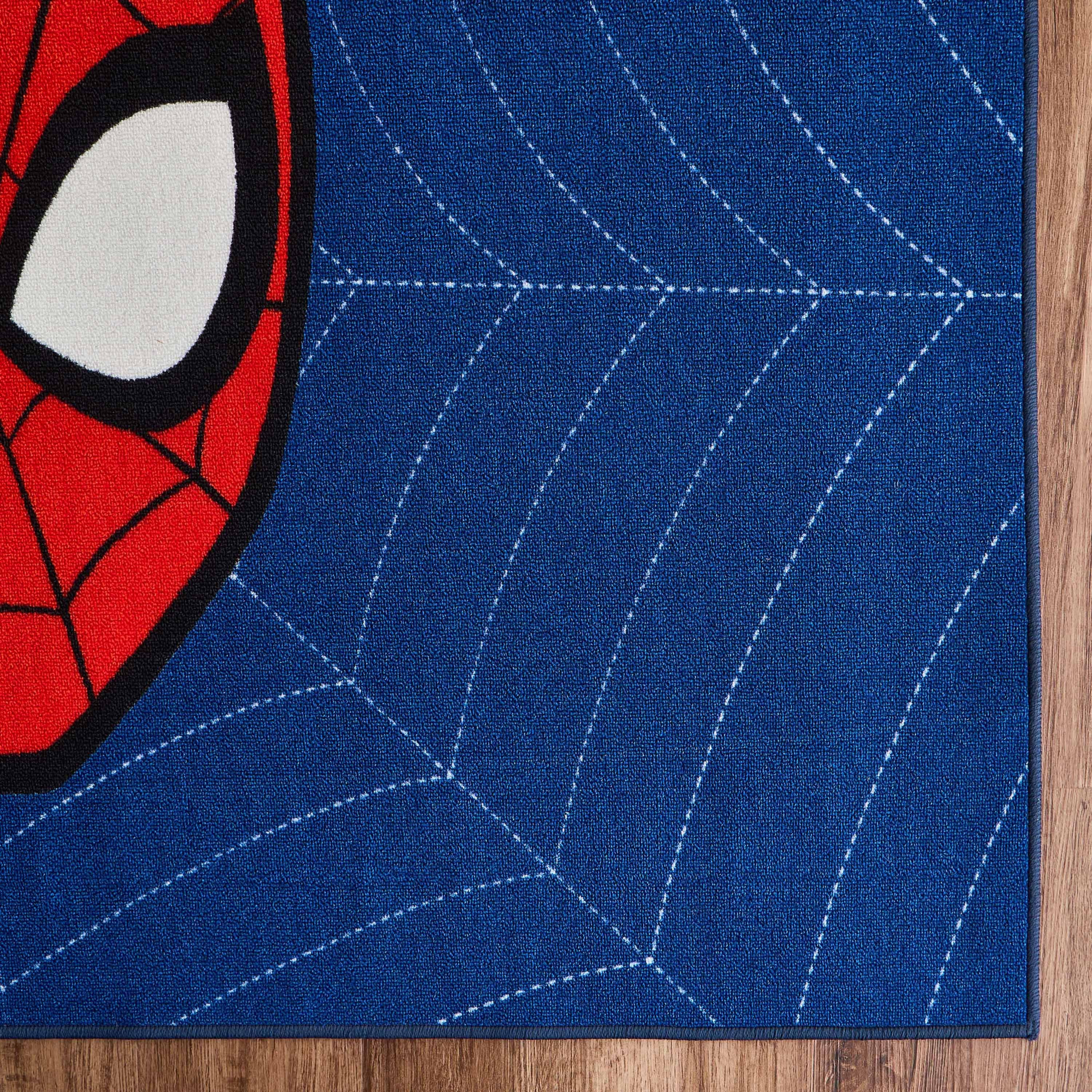 سجادة بطبعات سبايدرمان - 120x160 سم-babyandkids-rugsandcarpets-rugs-image-2