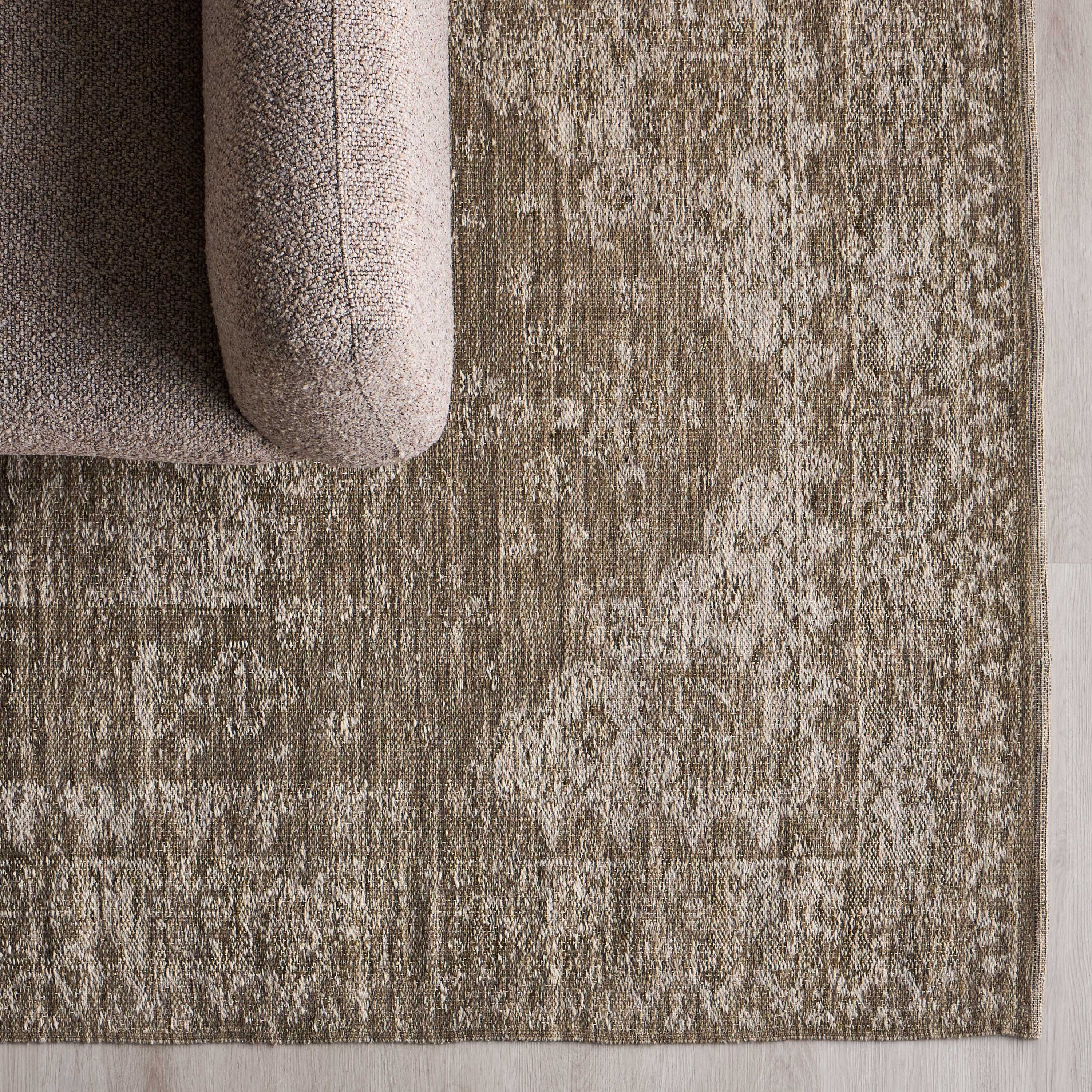 Marian Woollen Jaquard Dhurrie - 160x230 cm-household-rugsandcarpets-rugs-image-1