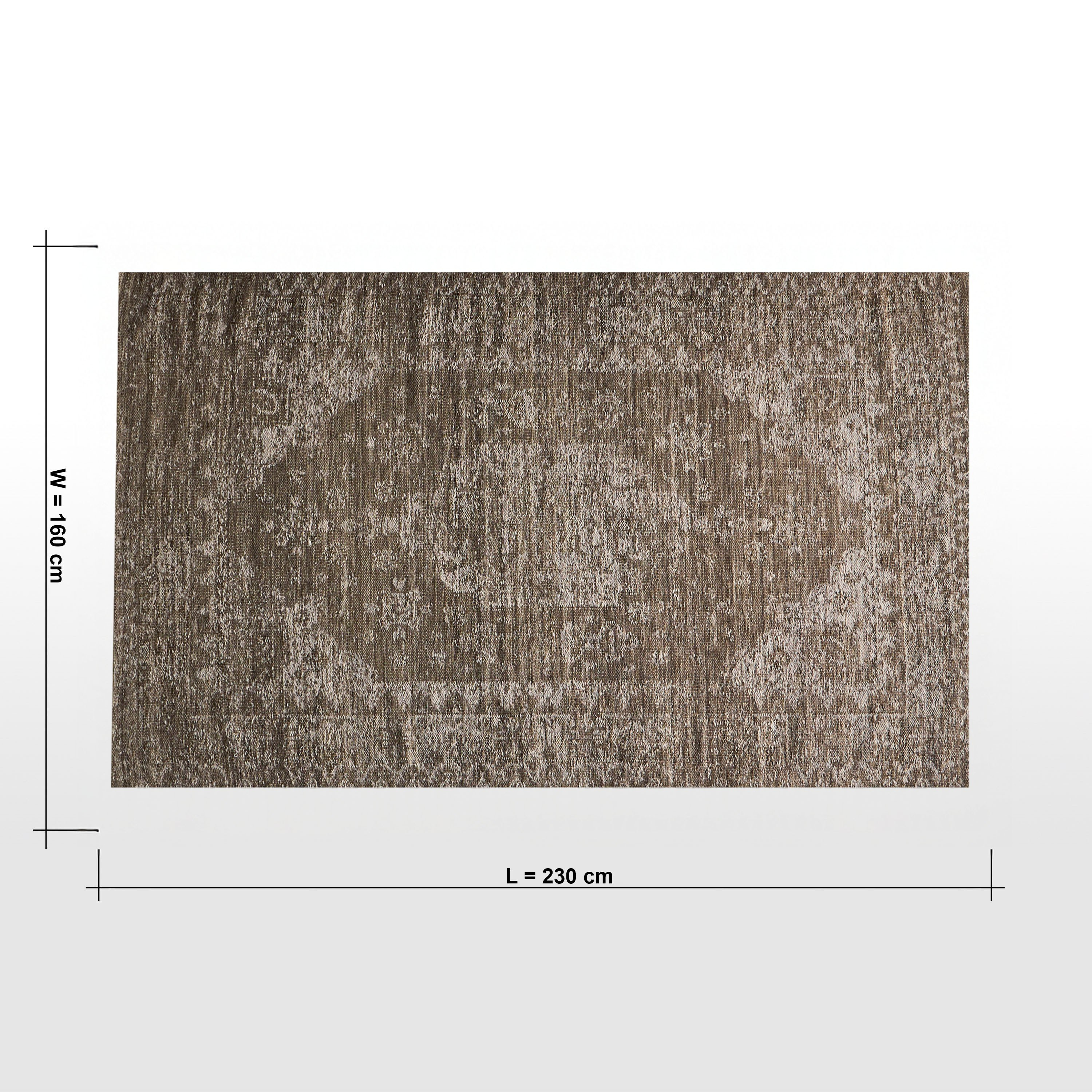 Marian Woollen Jaquard Dhurrie - 160x230 cm-household-rugsandcarpets-rugs-image-6