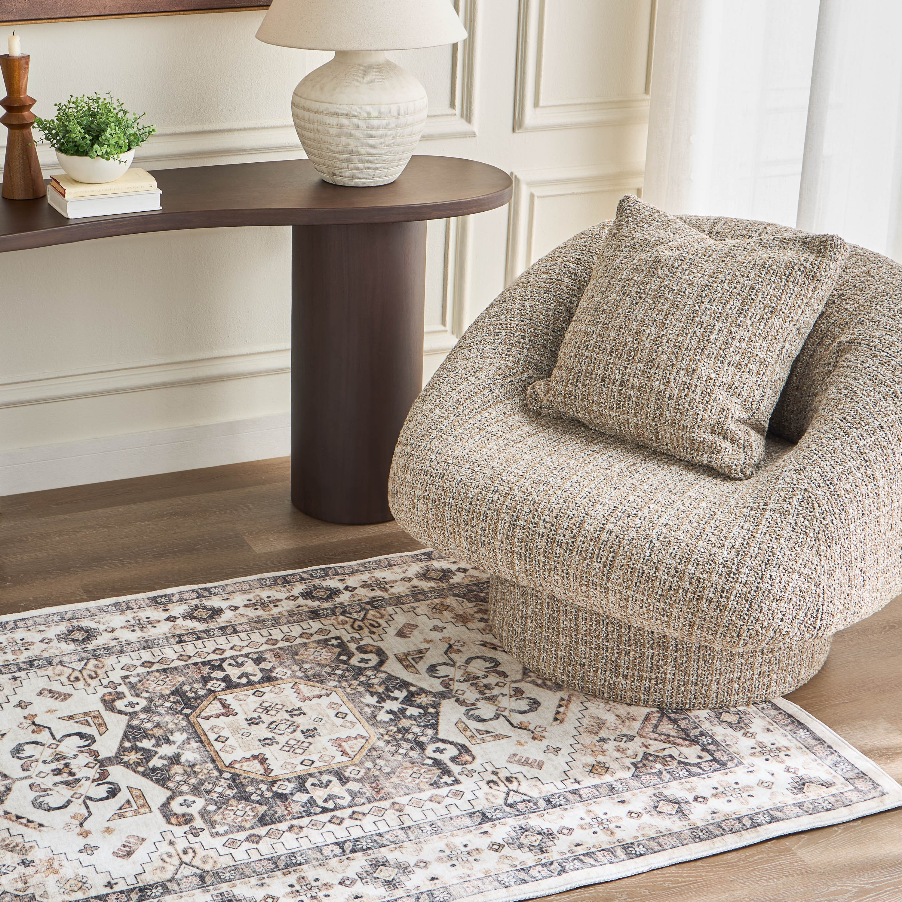 Angelica Printed Coir Rug - 160x230 cm-household-rugsandcarpets-rugs-image-5