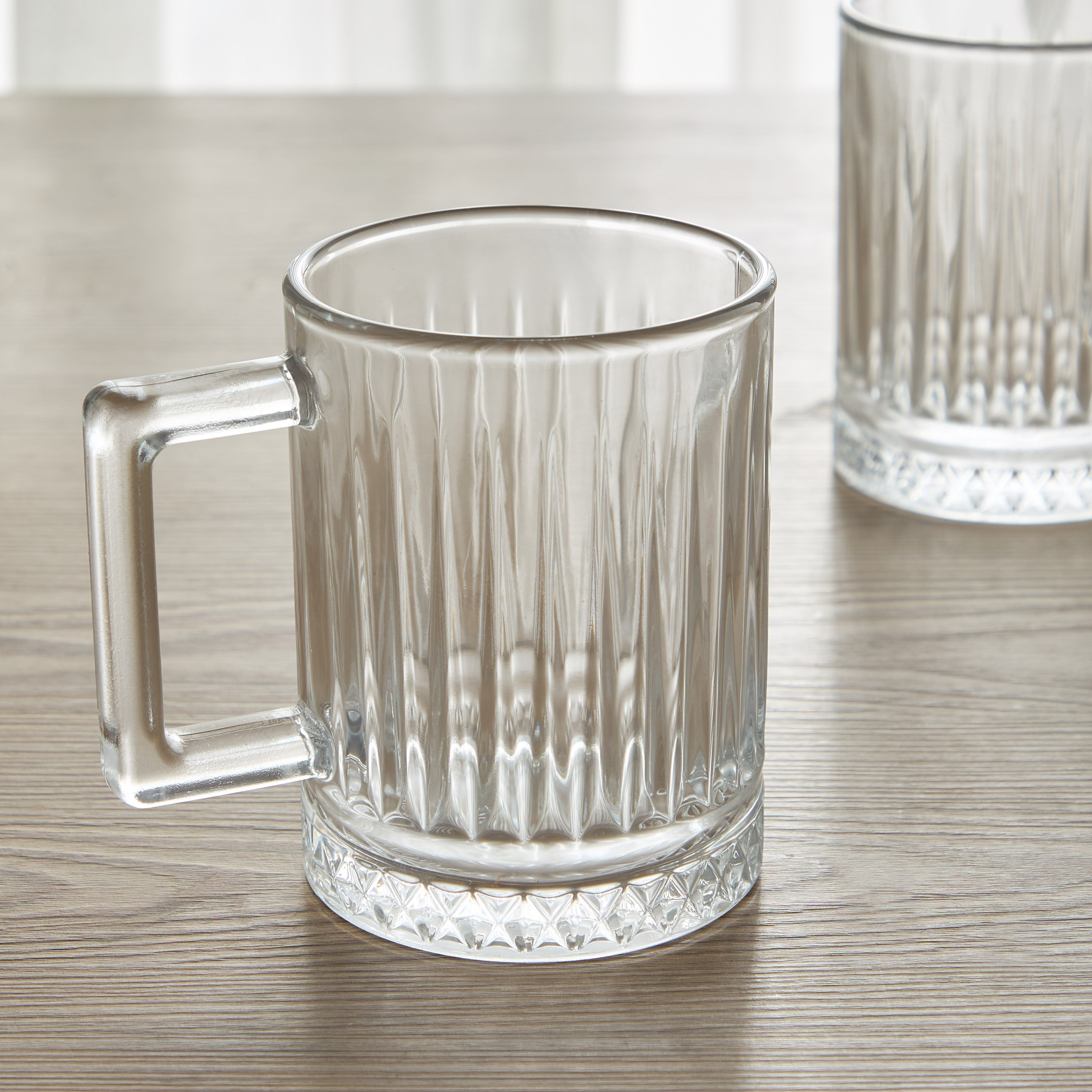 Almas 6-Piece Glass Mug Set - 240 ml-household-dining-teaandcoffee-teaandcoffeesets-image-2