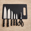 Quinn 7-Piece Knife and Cutting Board Set-household-kitchen-kitchentoolsandutensils-knives-image-1