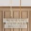 Maggie 10-Lights Glass Linear Chandelier-household-lighting-ceilinglamps-chandeliers-image-1