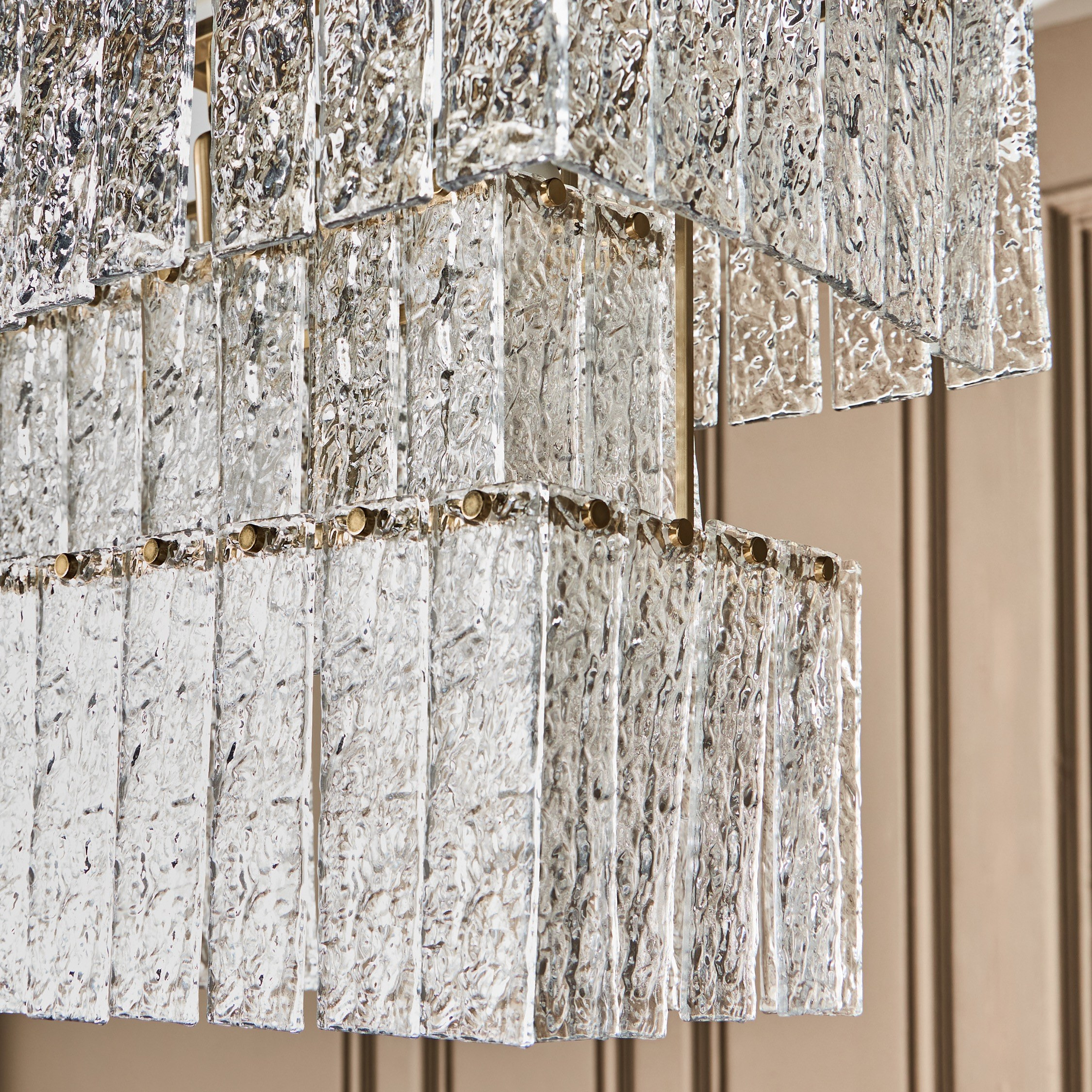 ثريا خطية زجاجية بـ10 لمبات - ماجي-household-lighting-ceilinglamps-chandeliers-image-3