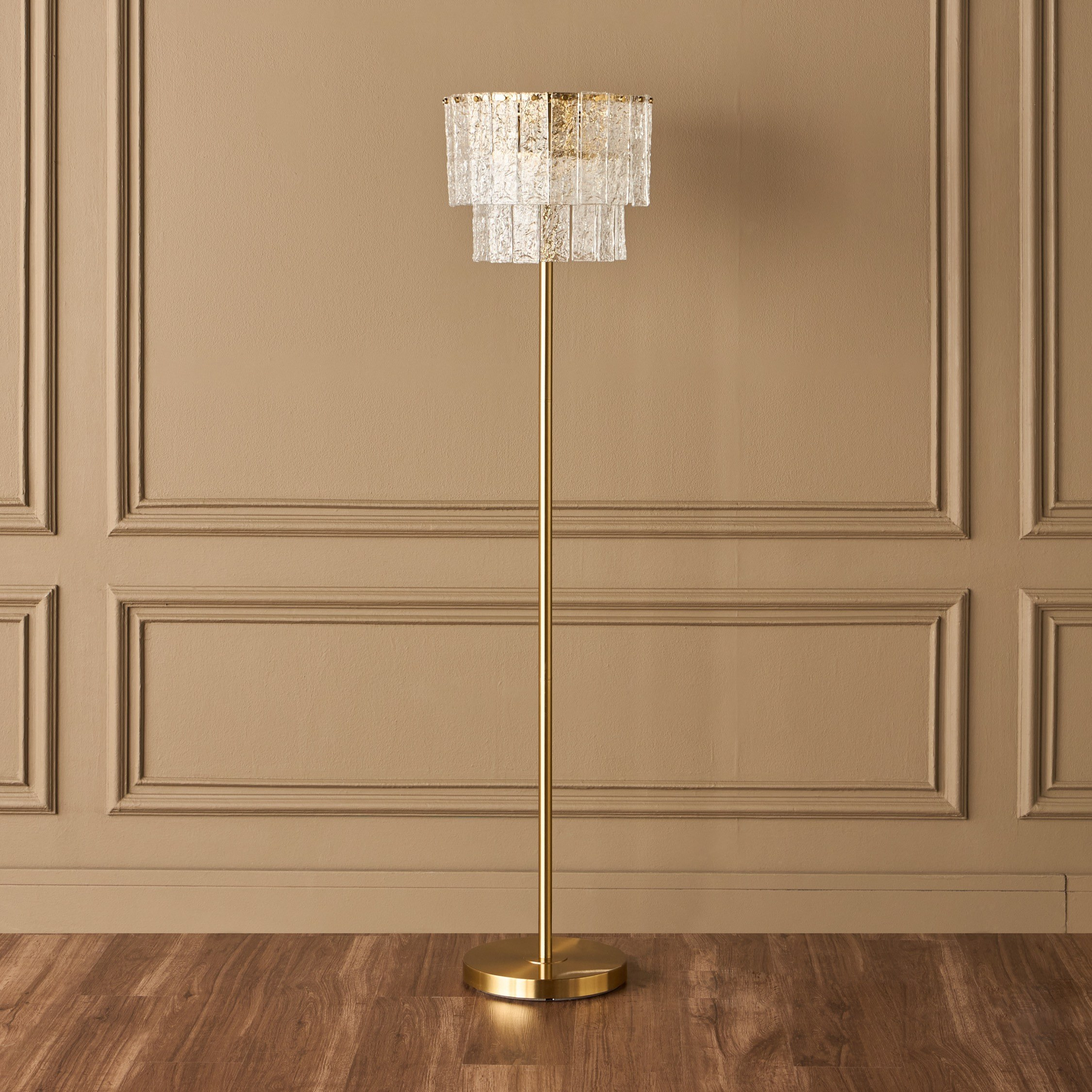 مصباح أرضية زجاجي بـ3 لمبات - ماجي - 160 سم-household-lighting-floorlamps-image-1