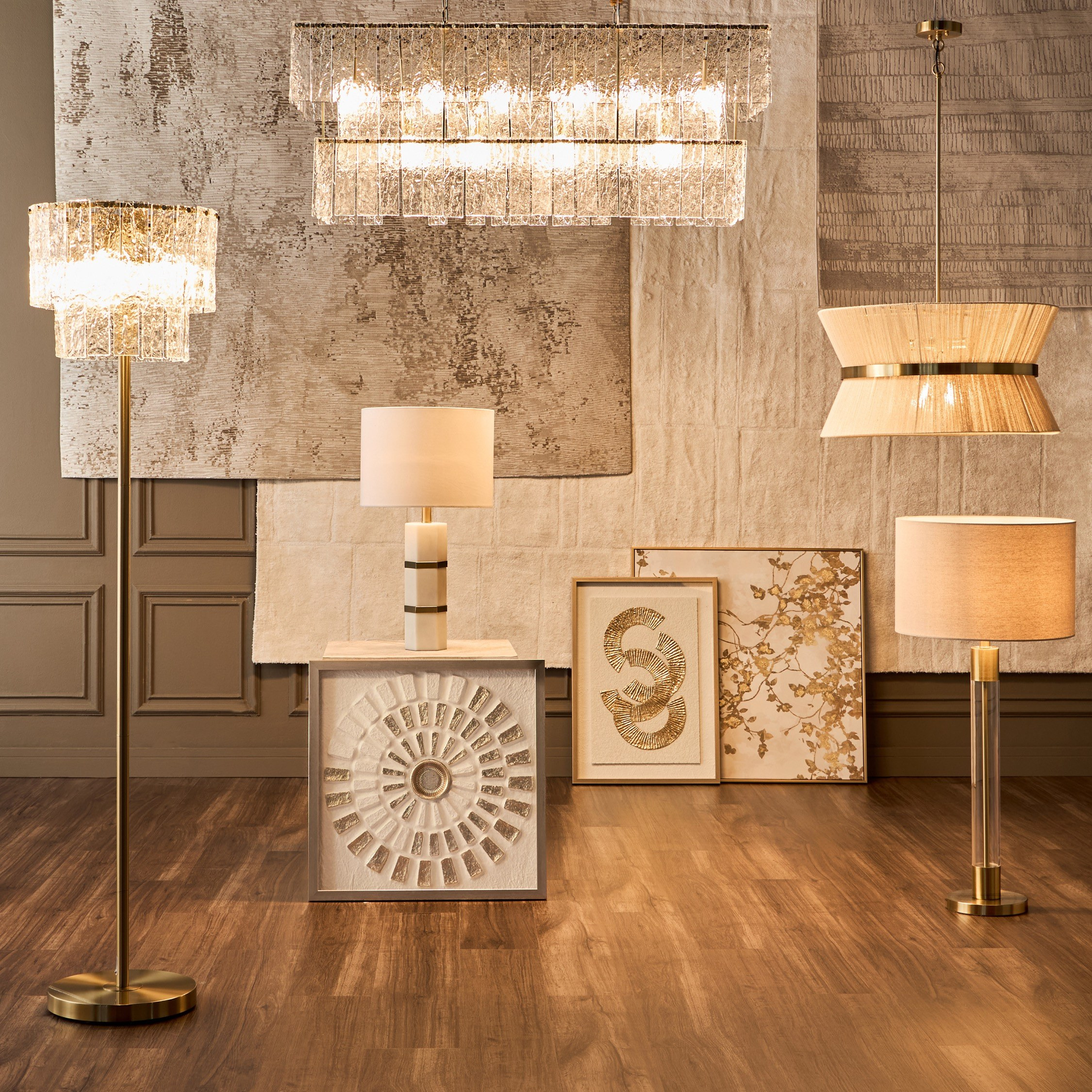 مصباح أرضية زجاجي بـ3 لمبات - ماجي - 160 سم-household-lighting-floorlamps-image-6