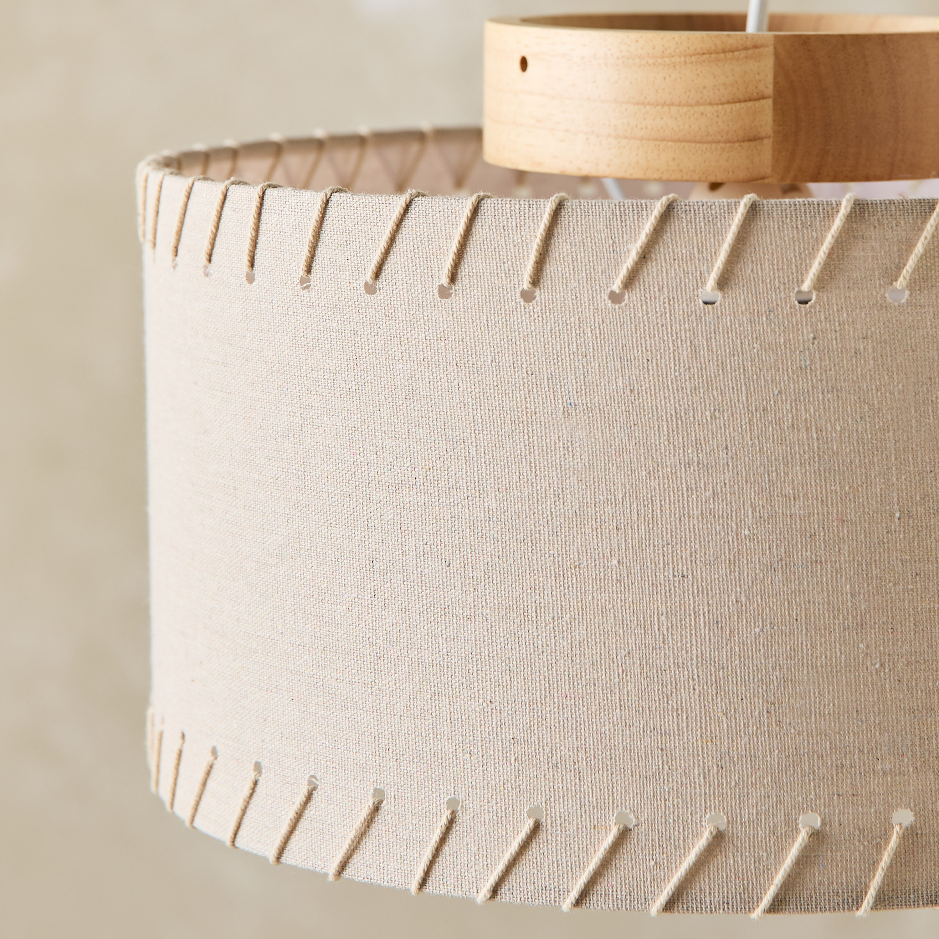 Cosme Linen Pendant Lamp-household-lighting-ceilinglamps-pendantlamps-image-3