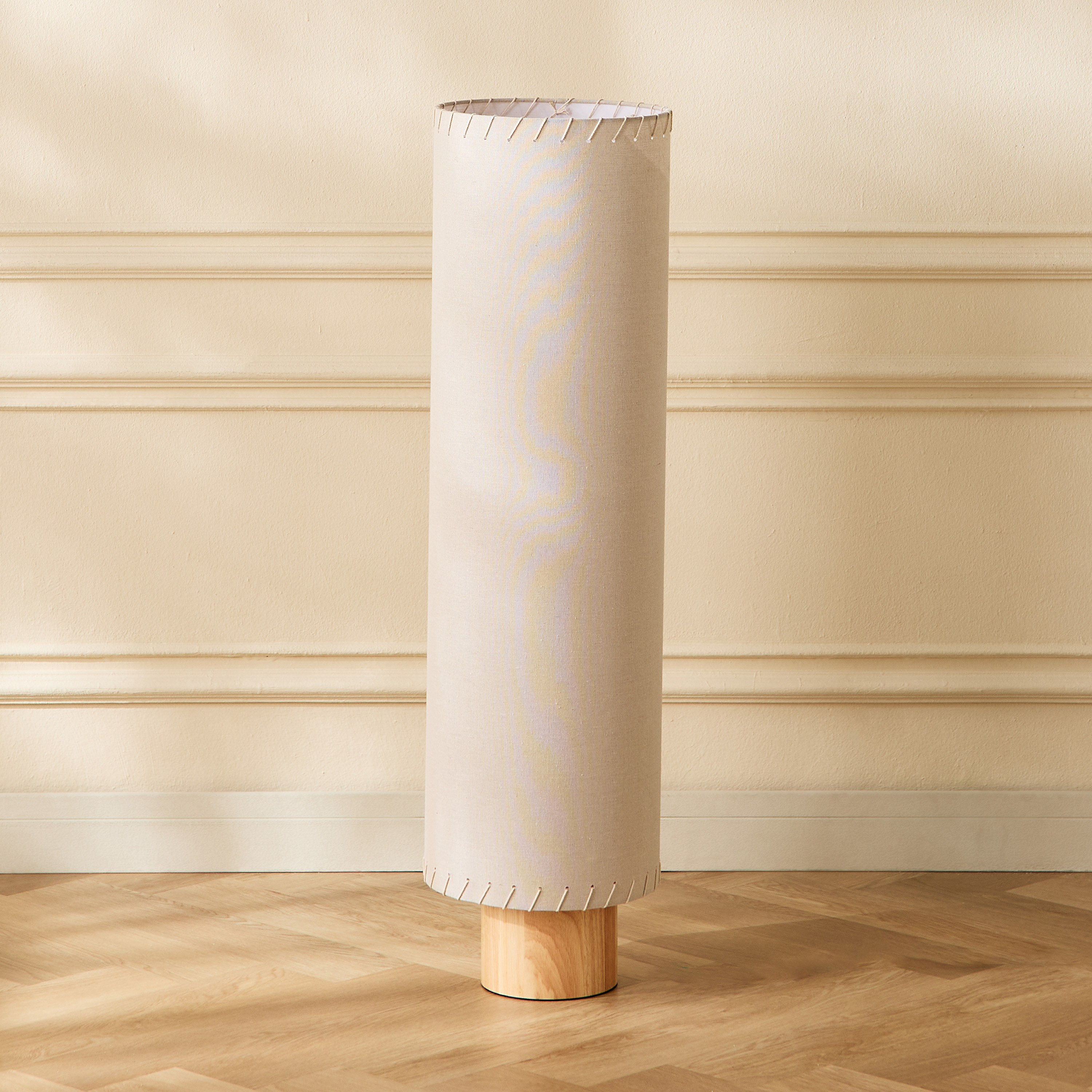 Cosme Linen Floor Lamp - 103 cm