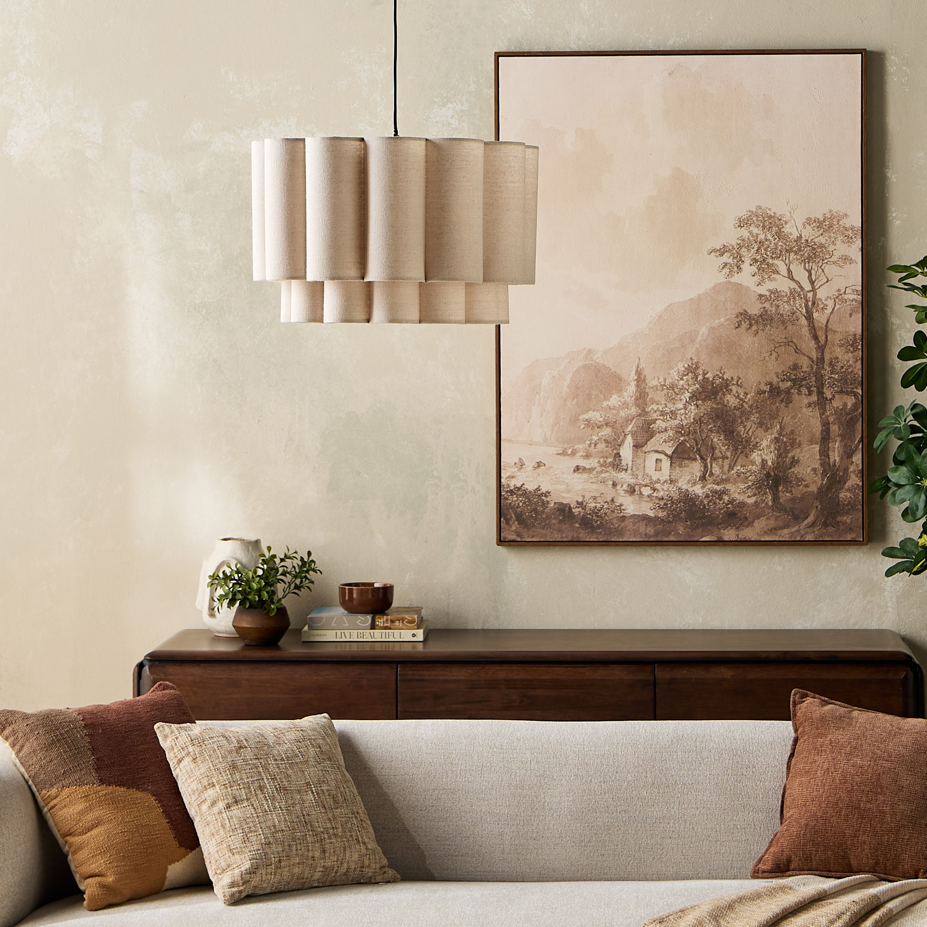Dexter Linen Pendant Lamp-household-lighting-ceilinglamps-pendantlamps-image-4