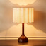 مصباح طاولة خشبي - فروستي - 50 سم-household-lighting-tableanddesklamps-image-4