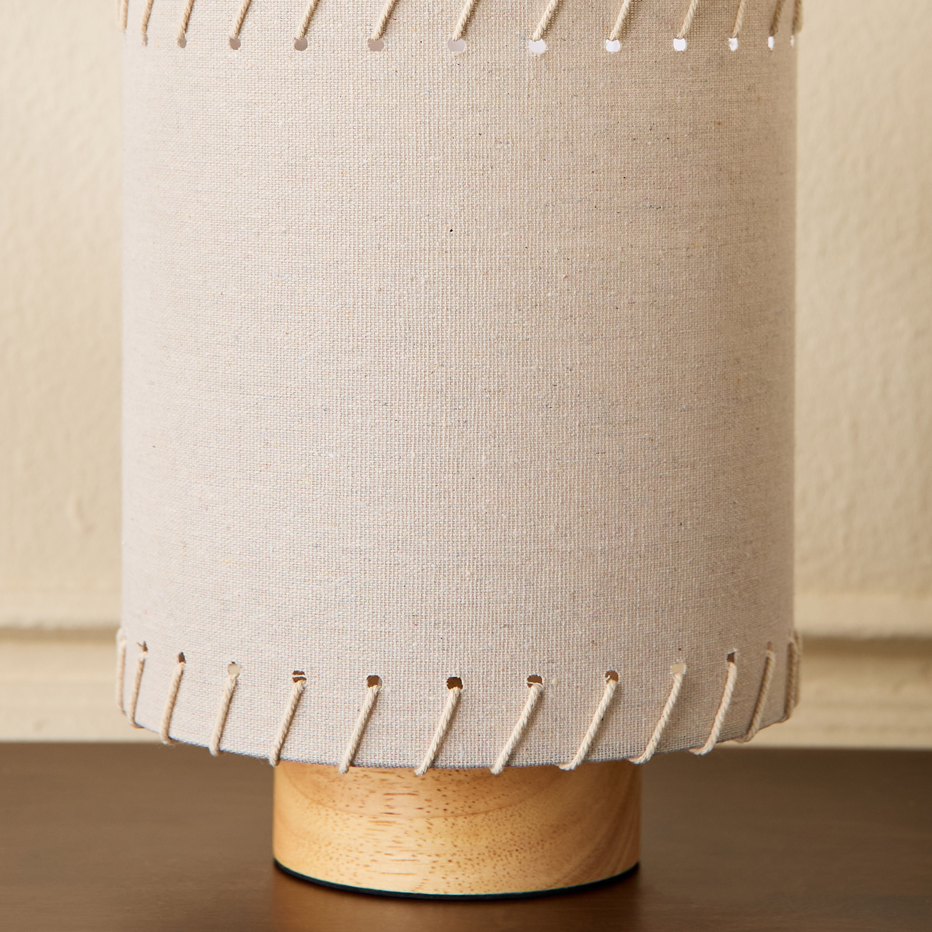 Cosme Linen Table Lamp - 25 cm-household-lighting-tableanddesklamps-image-3