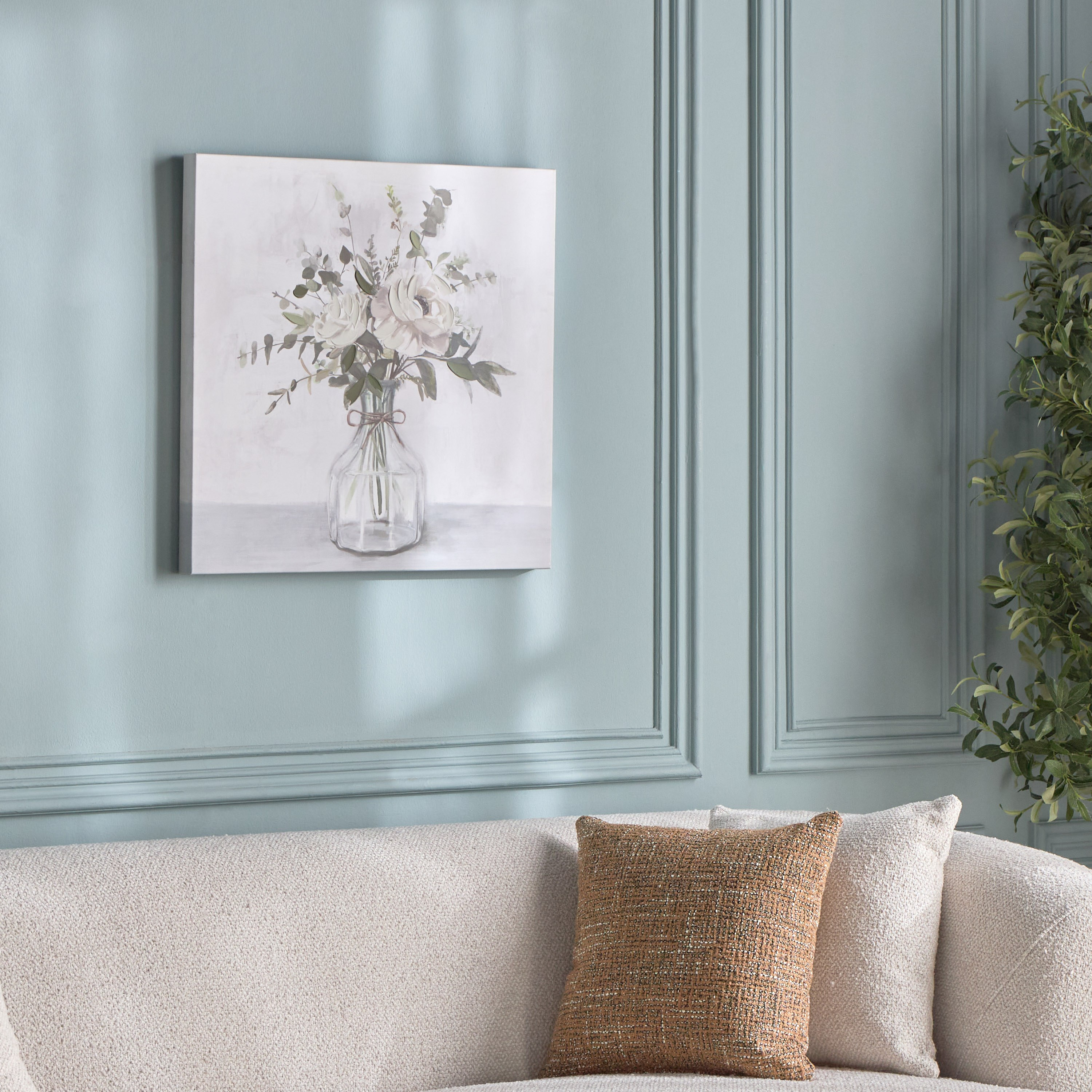 Delia Unframed Canvas Wall Art - 60x60 cm-household-walldecorandmirrors-wallart-image-3