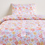 طقم لحاف فردي قطن ستان قطعتين بطبعات - دايزي بلوسوم - 135x220 سم-kids-beddingandwindows-bedding-comforters-image-4