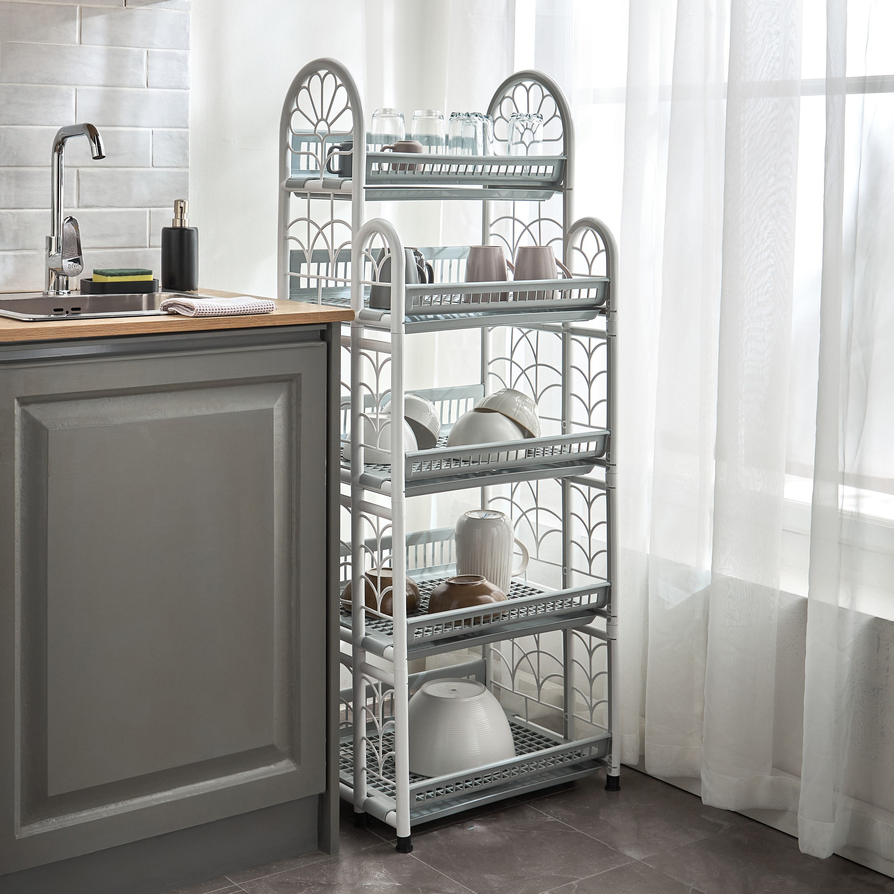 Colosseum 5-Tier Dish Rack-household-kitchen-dishwashingandaccessories-dishracks-image-6