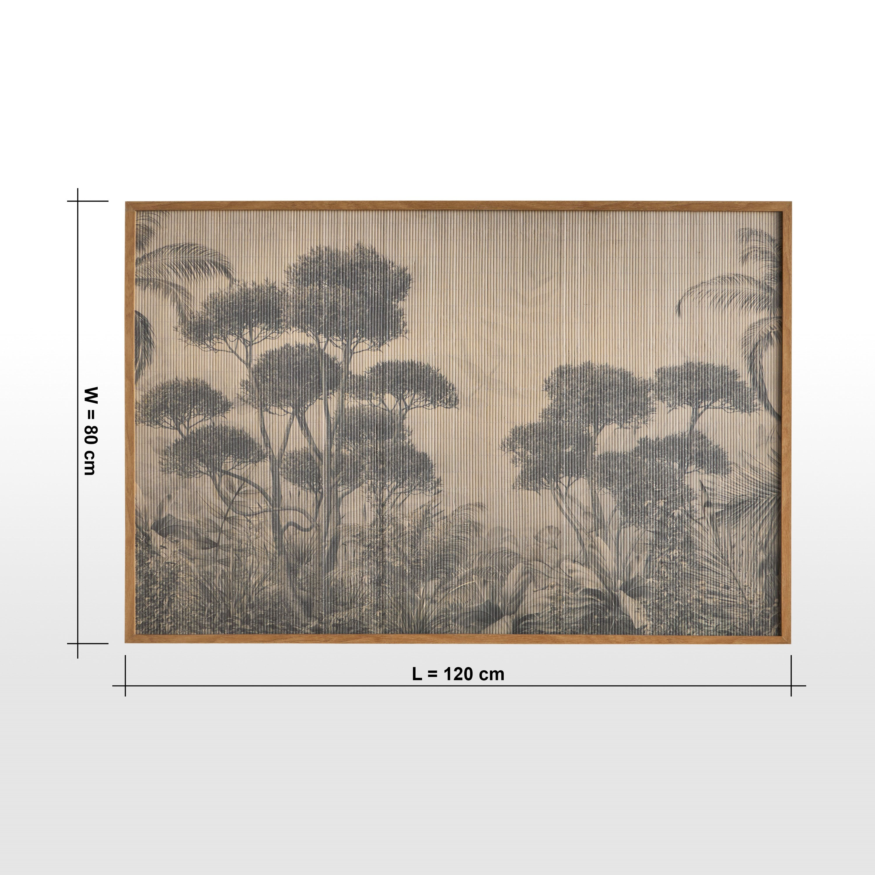 زينة حائط مؤطرة - ليا - 80x120 سم-household-walldecorandmirrors-wallart-image-4