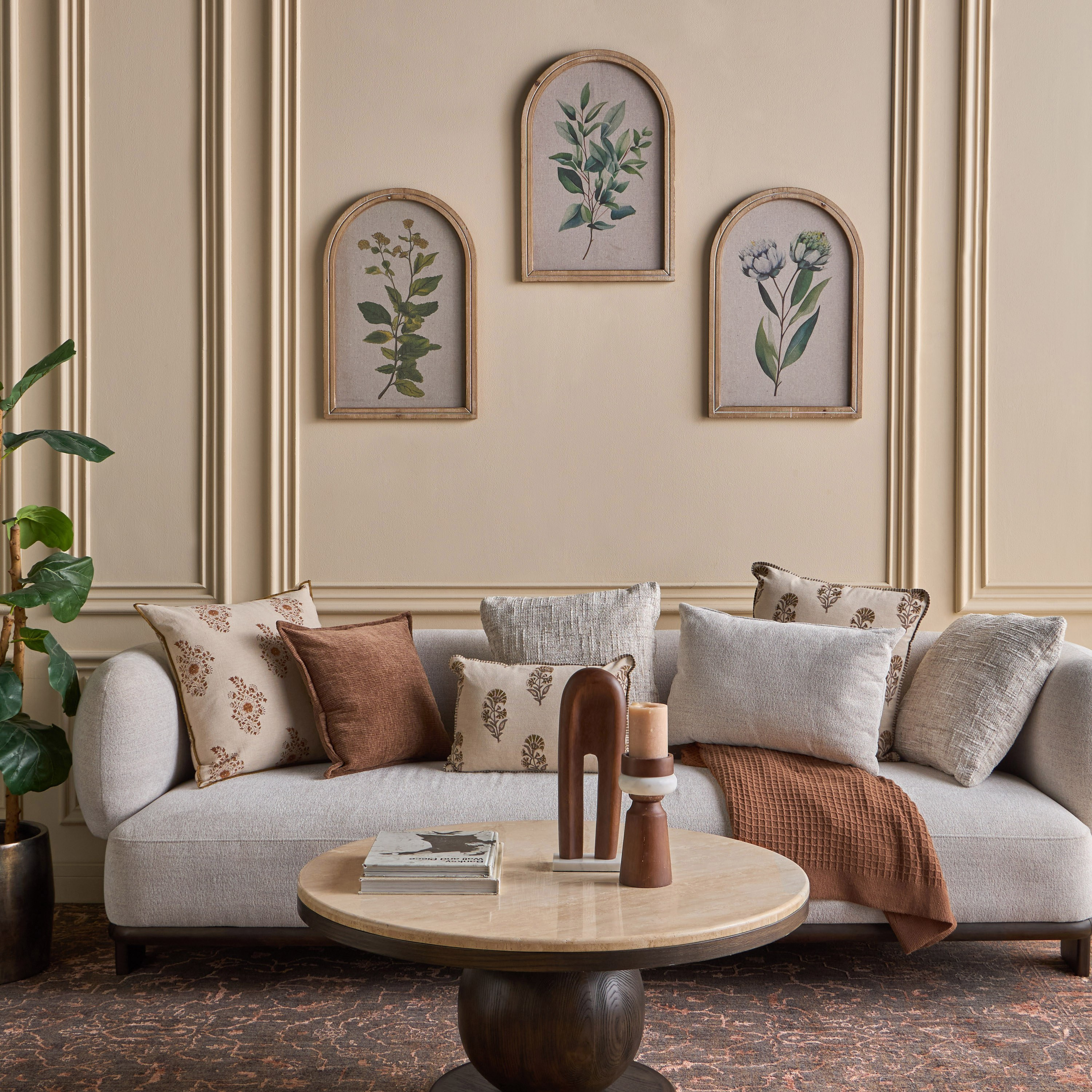 زينة حائط كانفاس مؤطرة - ميكا - 40×60 سم-household-walldecorandmirrors-wallart-image-3