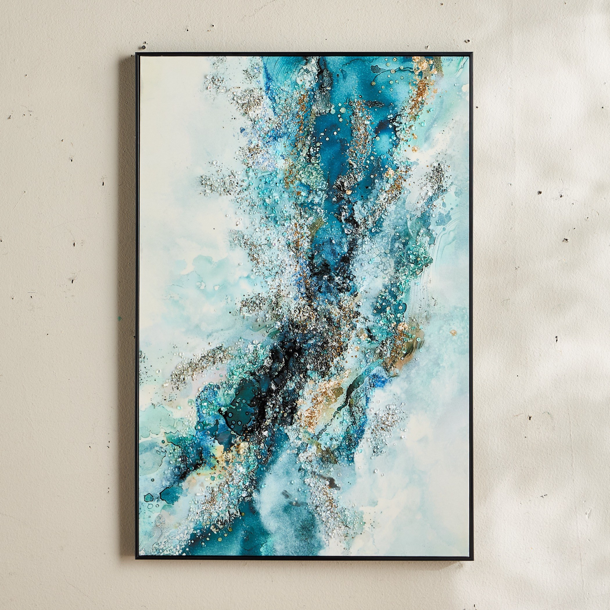 Blix Framed Canvas Wall Art - 60x90 cm-household-walldecorandmirrors-wallart-image-1