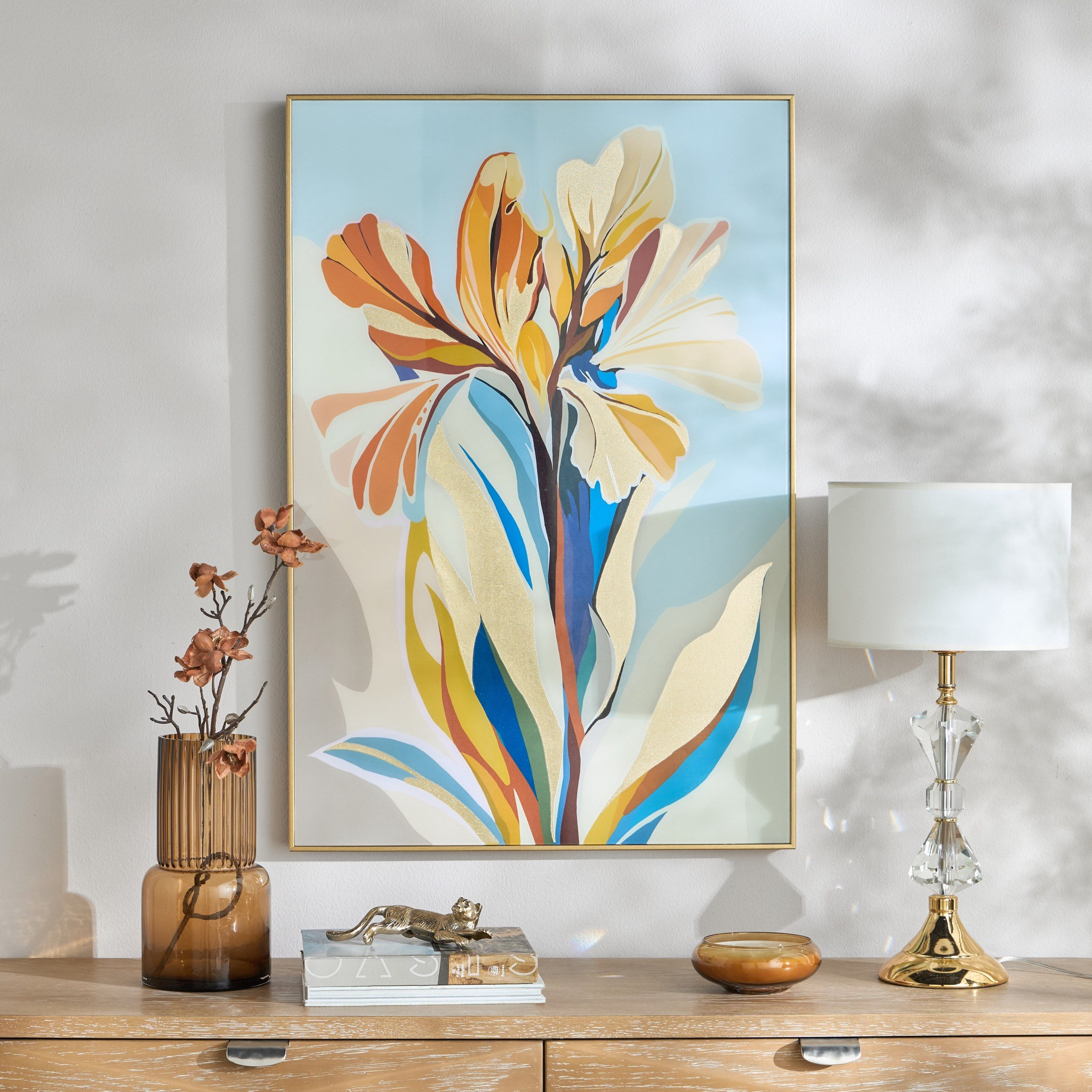 زينة حائط مؤطرة - بومبي - 61×91 سم-household-walldecorandmirrors-wallart-image-3