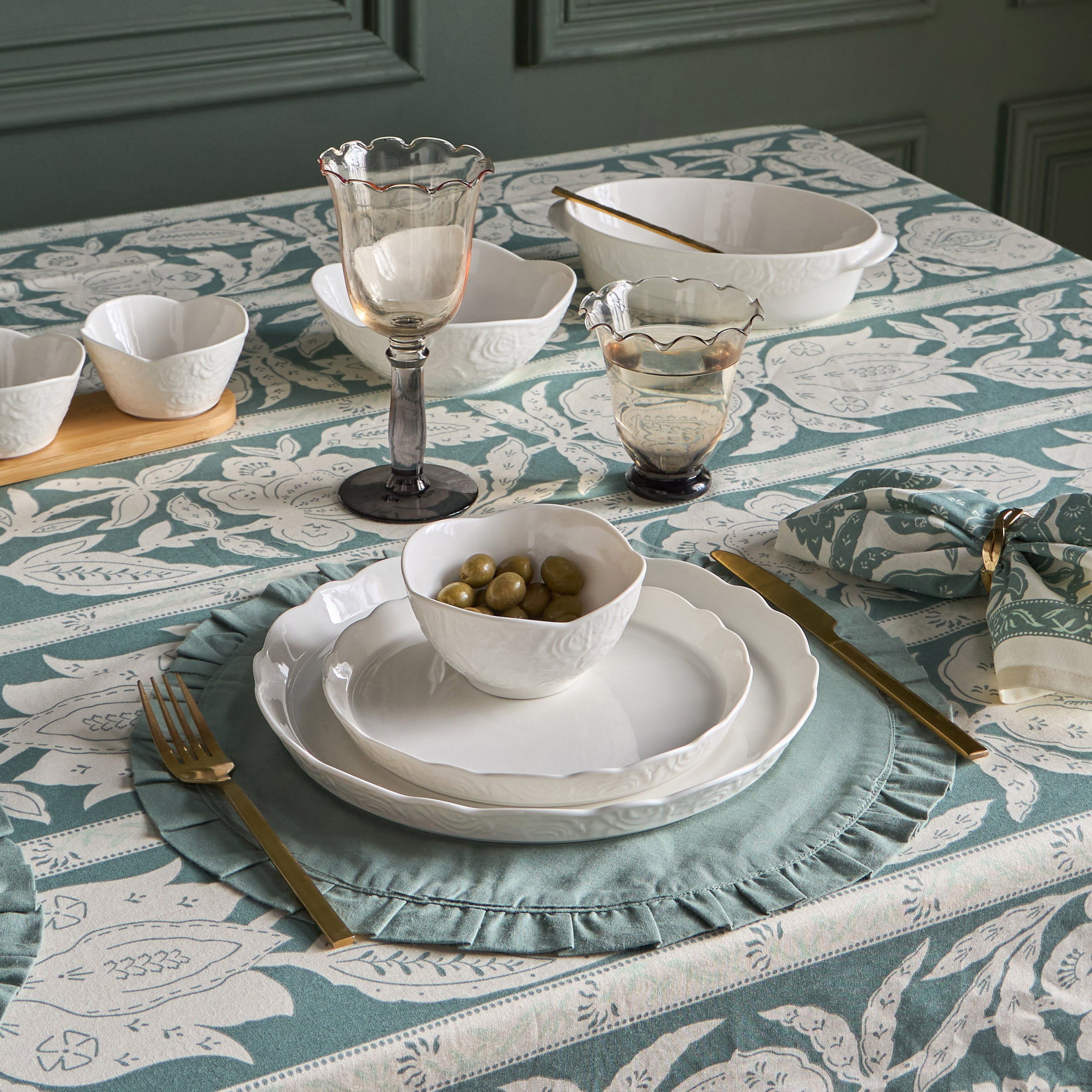 Arras 4-Piece Napkin Set - 45x45 cm-household-dining-tablelinen-napkinsandaccessories-image-4