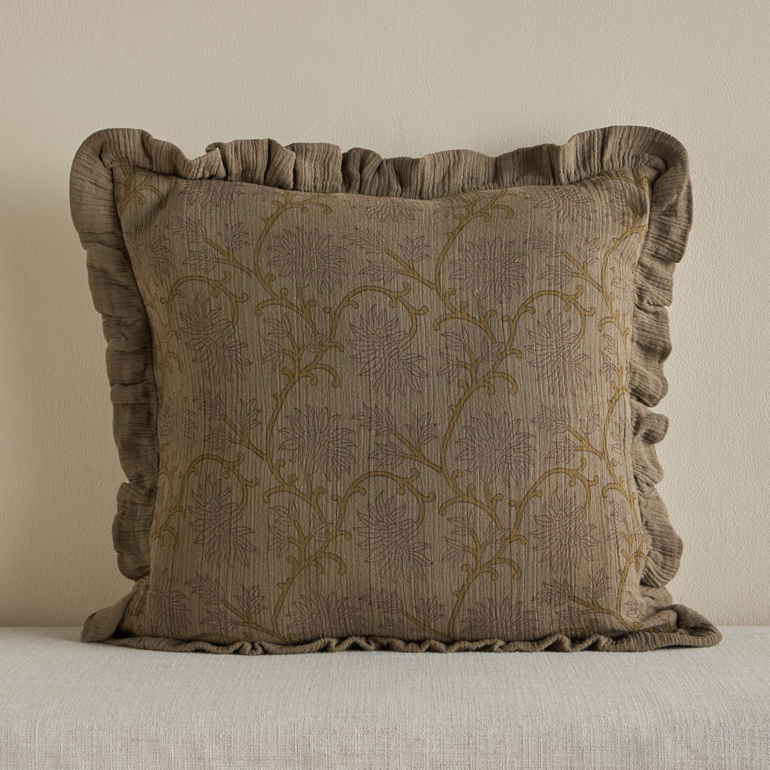 Arras Printed Filled Cushion - 50x50 cm-household-cushionsandthrows-filledcushions-decorativecushions-image-1