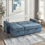 Captus 3-Seater Fabric Reversible Corner Sofa Bed with Storage-furniture-sofaandseating-cornersofas-image-4