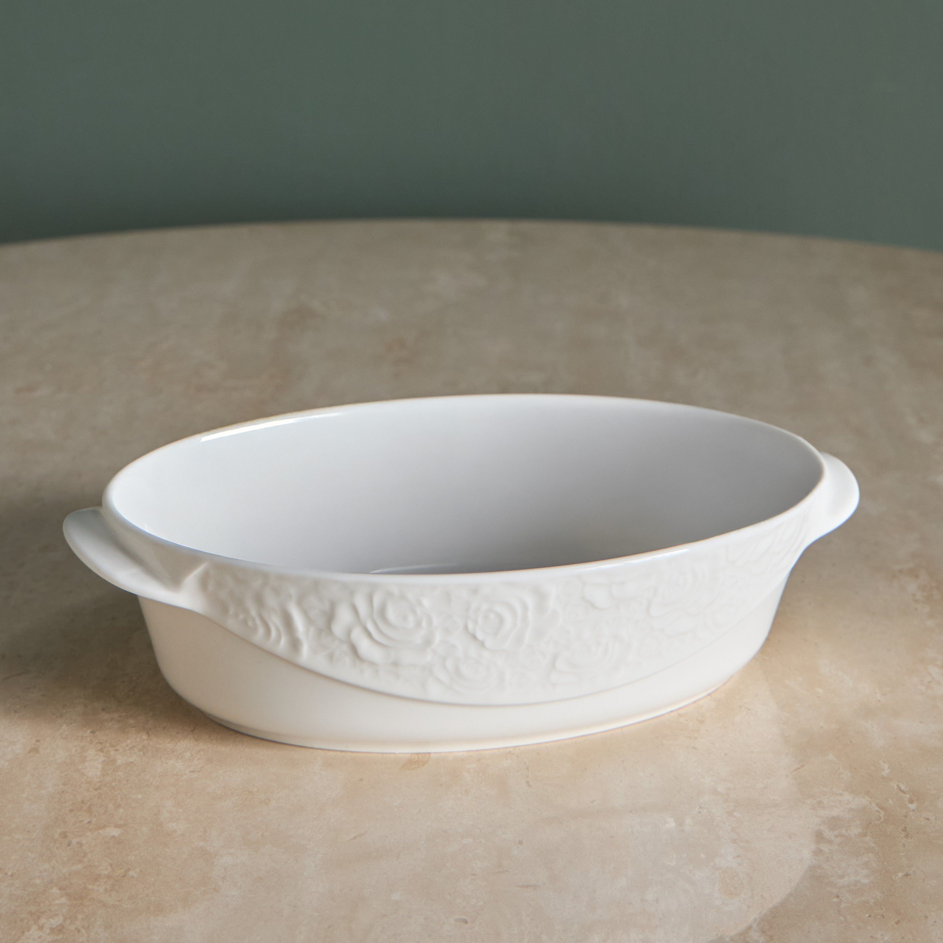 Arras Porcelain Baking Dish - 17x25 cm-household-kitchen-bakeware-bakingdishes-image-1
