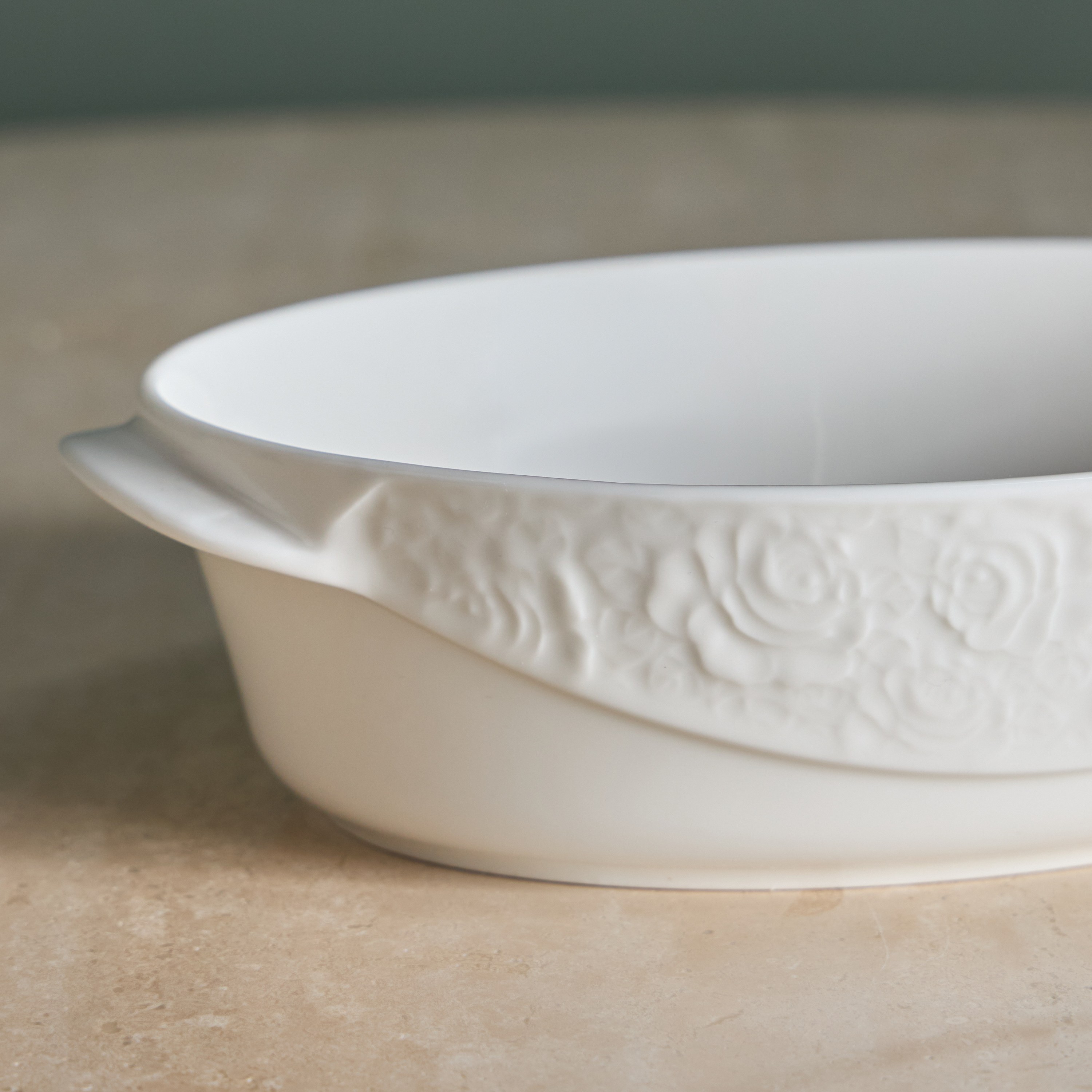 Arras Porcelain Baking Dish - 17x25 cm-household-kitchen-bakeware-bakingdishes-image-2