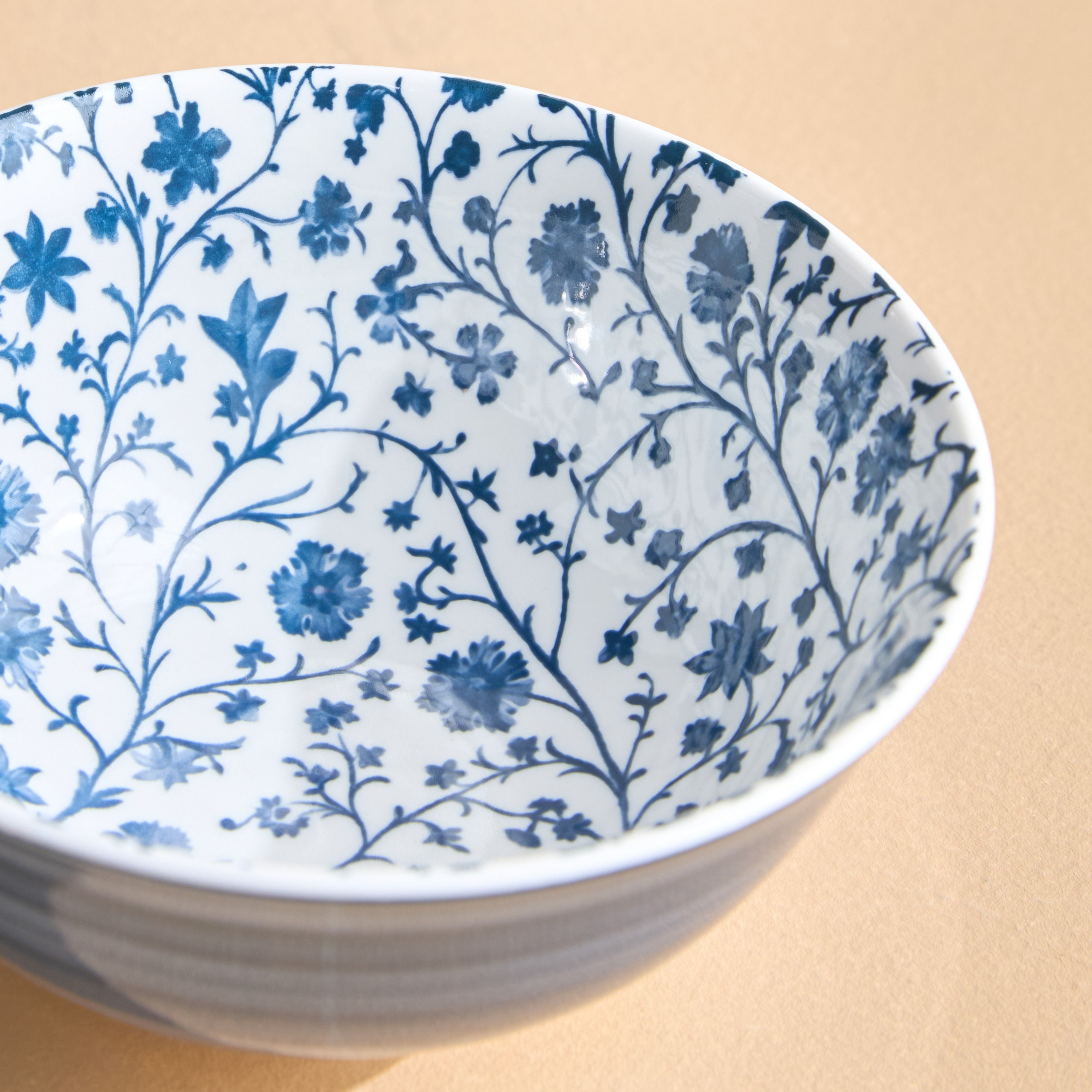 Sumi Floral Porcelain Cereal Bowl - 15.5 cm-household-dining-dinnerware-dinnerwarecollections-image-2