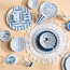 وعاء أرز بورسلان بتصميم مخطط - سومي - 11.5 سم-household-dining-dinnerware-dinnerwarecollections-image-1