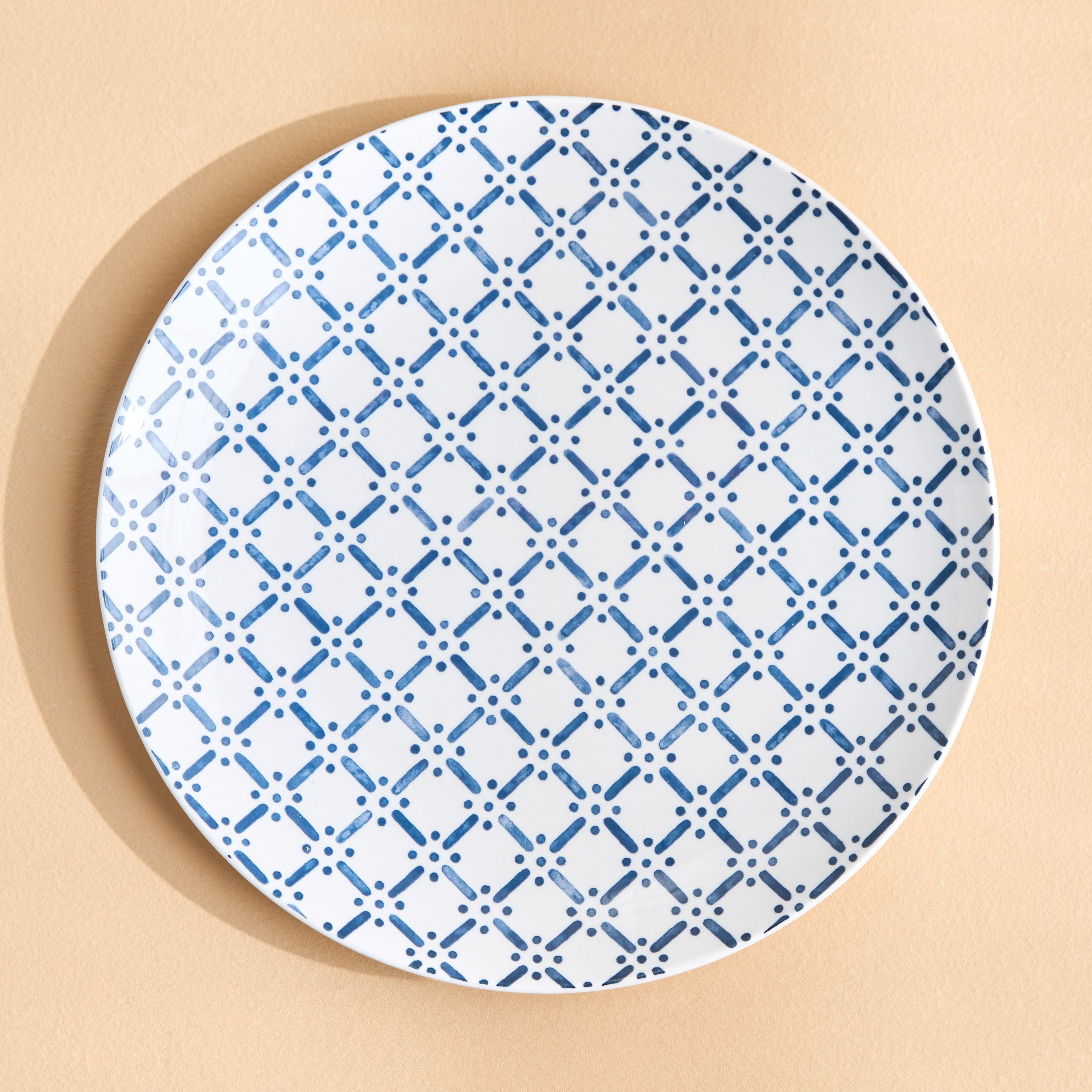 Sumi Porcelain Dinner Plate - 26 cm-household-dining-dinnerware-dinnerwarecollections-image-1