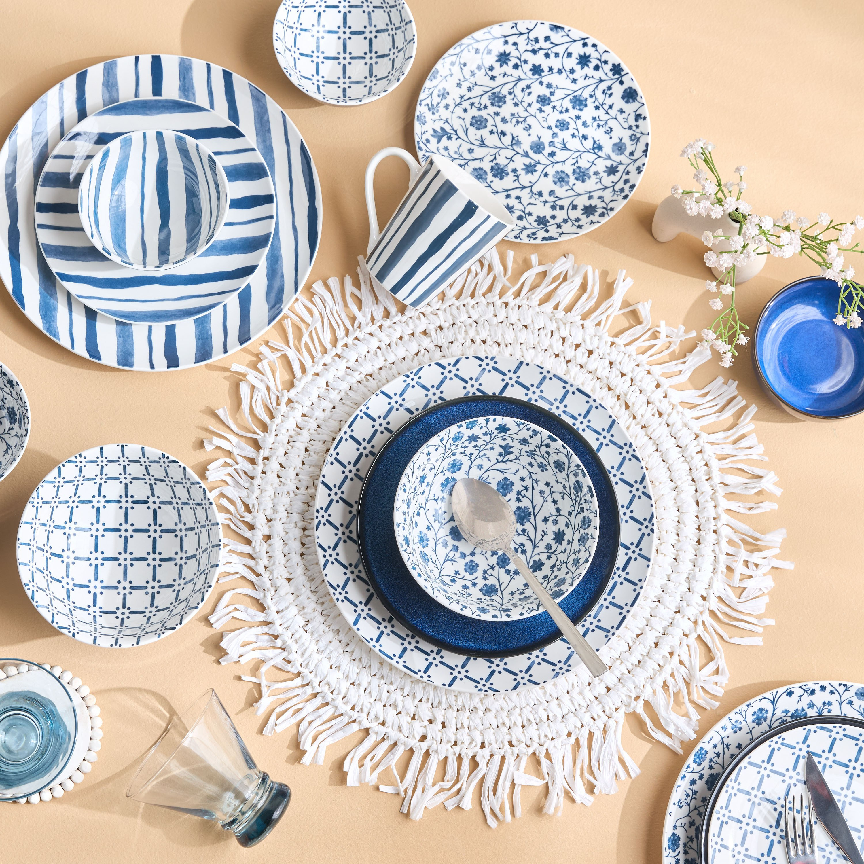 Sumi Porcelain Dinner Plate - 26 cm-household-dining-dinnerware-dinnerwarecollections-image-3