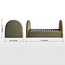 Lilyum Twin Bed with Trundle - 90x200 cm-babyandkids-kidsbeds-twinbeds-image-13