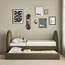 Lilyum Twin Bed with Trundle - 90x200 cm-babyandkids-kidsbeds-twinbeds-image-4