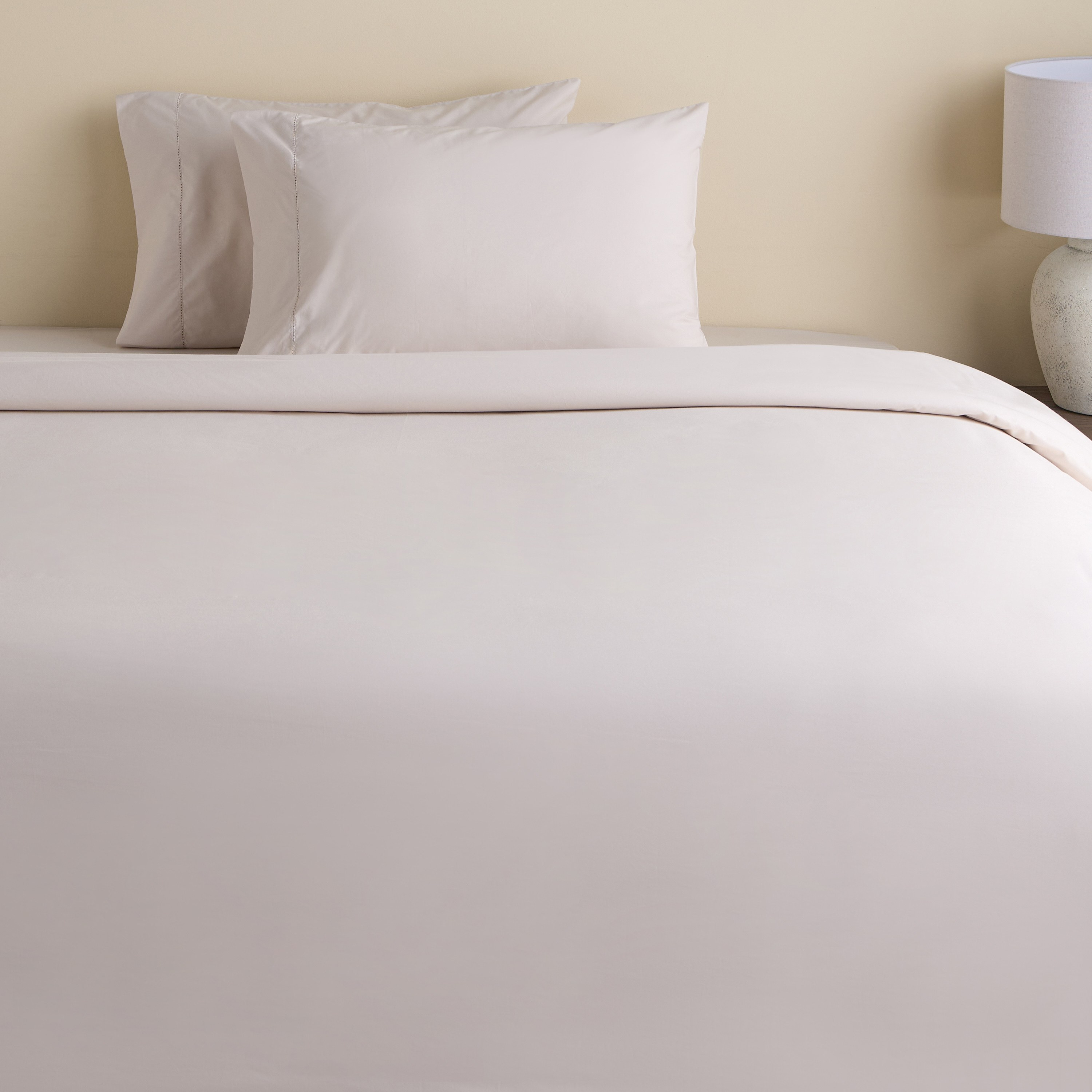 طقم غطاء لحاف كامل 3 قطع من القطن العضوي بعدد خيوط 400 - إيكو سوفت - ‎220×230 سم-household-bedding-duvetandcovers-duvetcovers-image-2