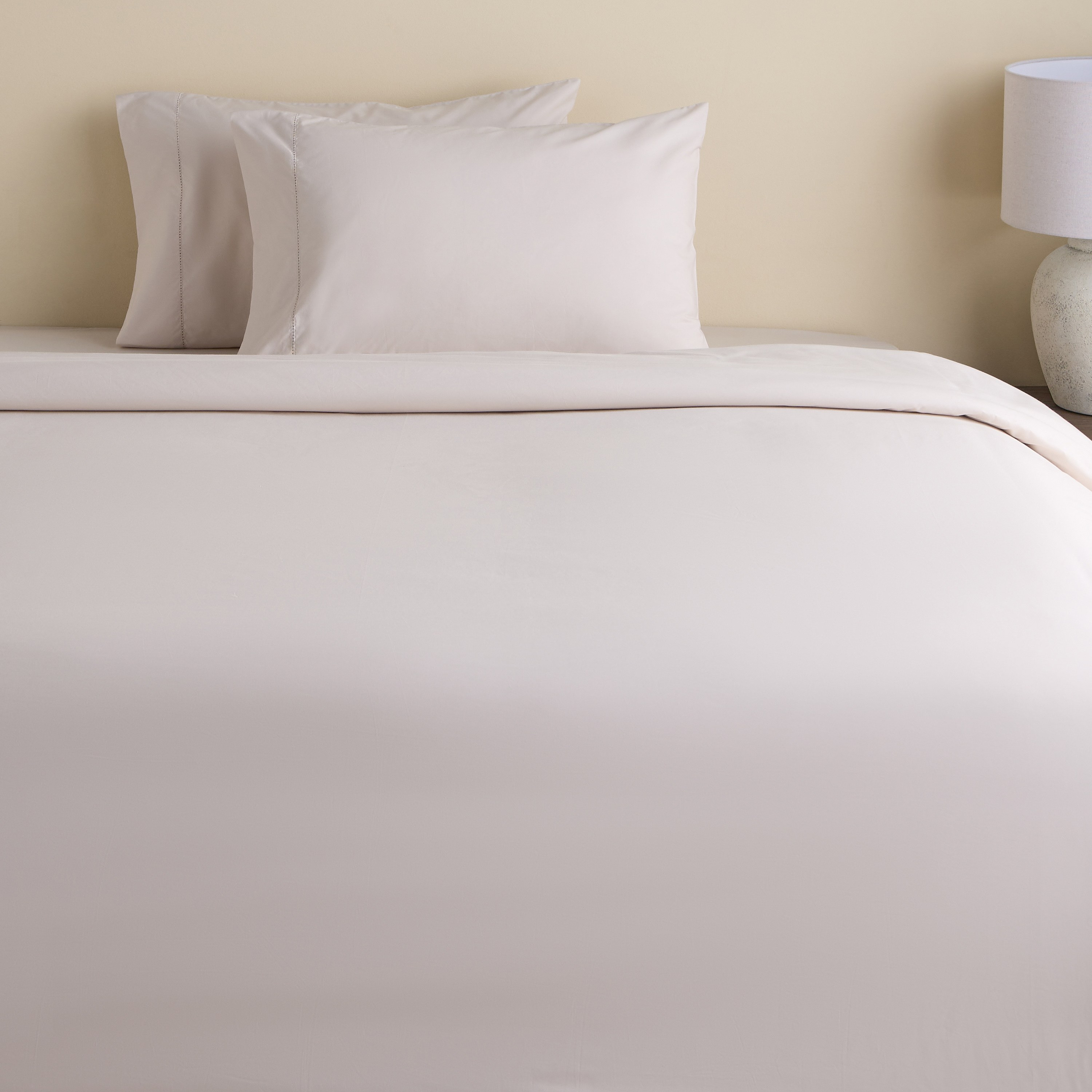 EcoSoft Organic Cotton 400 Thread Count 3-Piece Super King Duvet Cover Set - 220x260 cm-household-bedding-duvetandcovers-duvetcovers-image-2