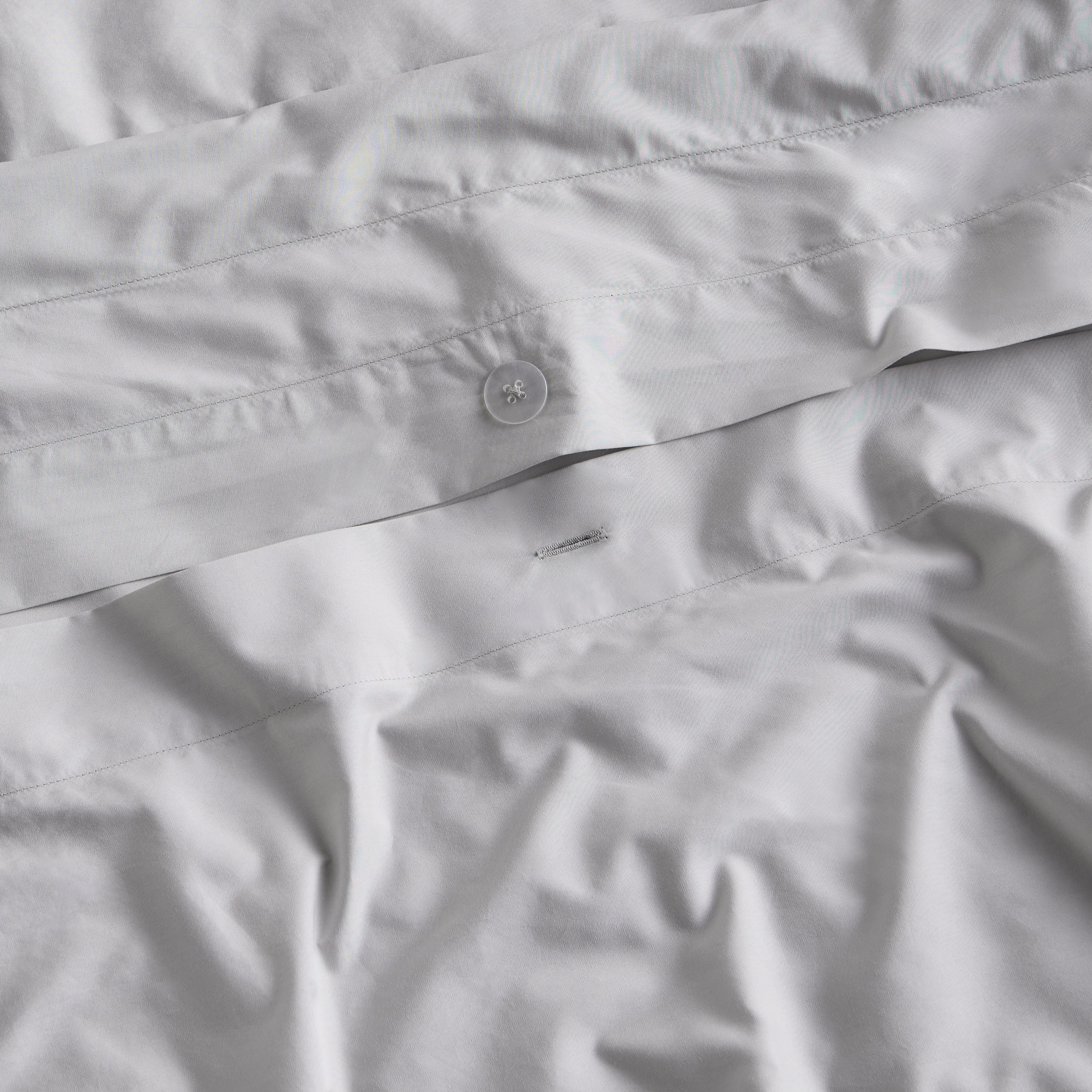 EcoSoft Organic Cotton 400 Thread Count 3-Piece Super King Duvet Cover Set - 220x260 cm-household-bedding-duvetandcovers-duvetcovers-image-5